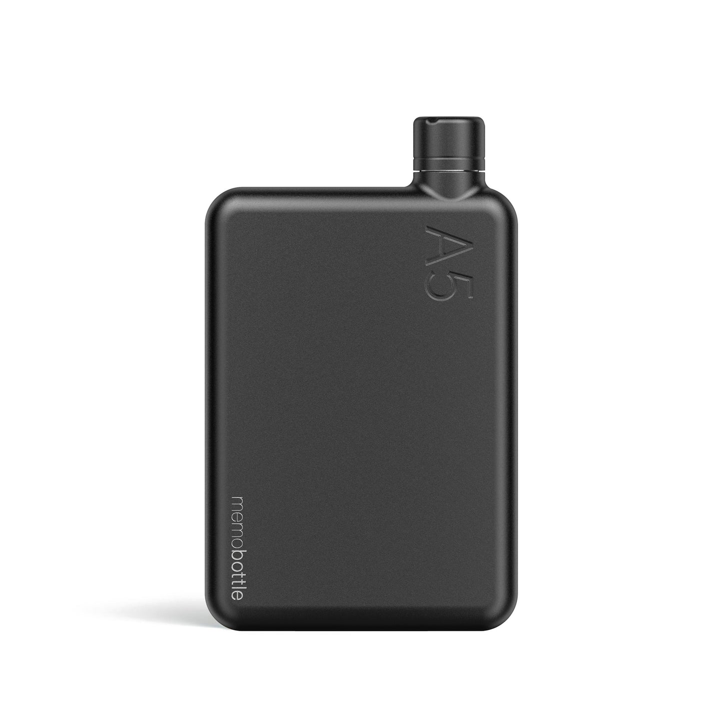 A5 Stainless Steel Memobottle Black