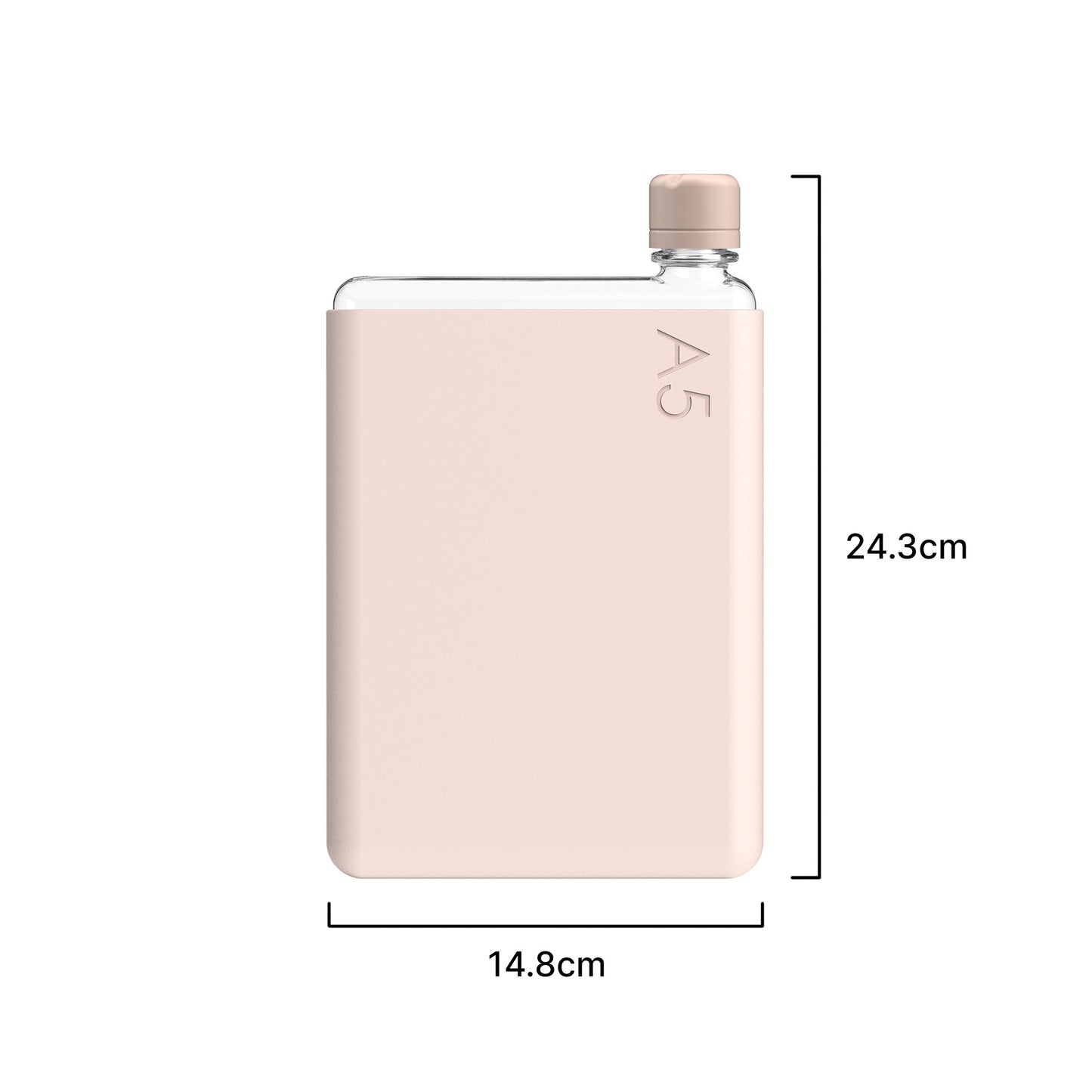 A5 Memobottle (Bundle) Pale Coral