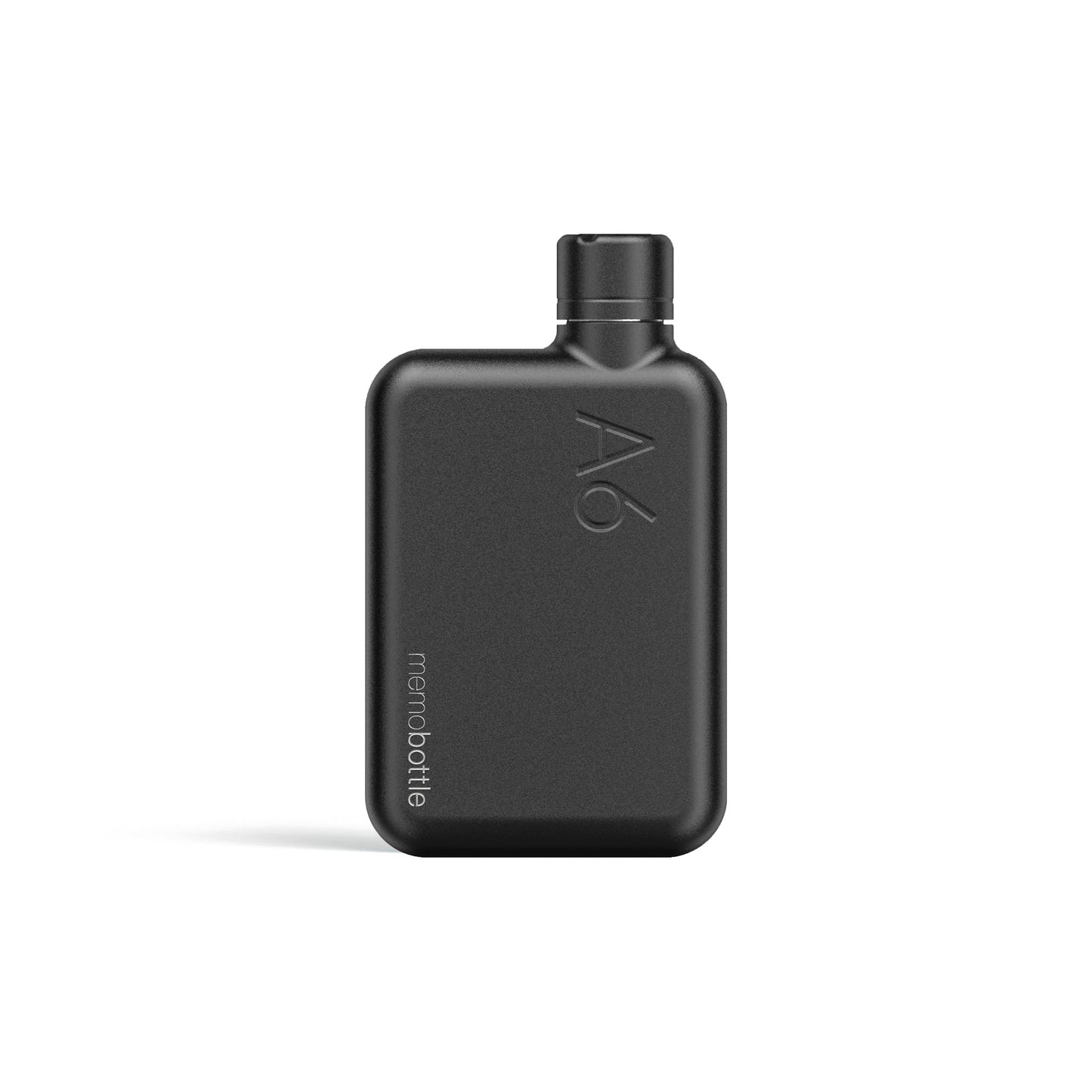 A6 Stainless Steel Memobottle Black
