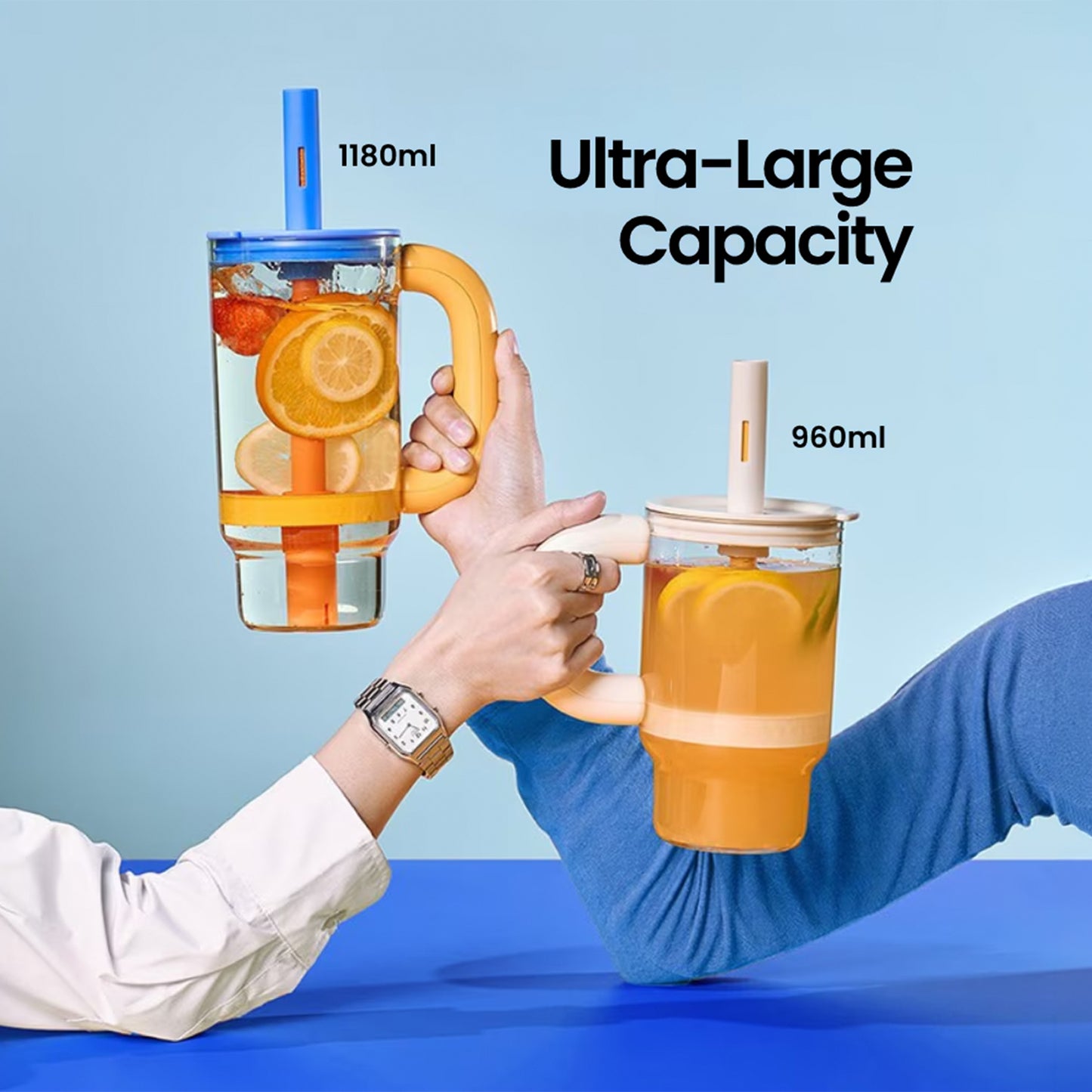 Chako Lab BaBa Cup 960ml (Blue)