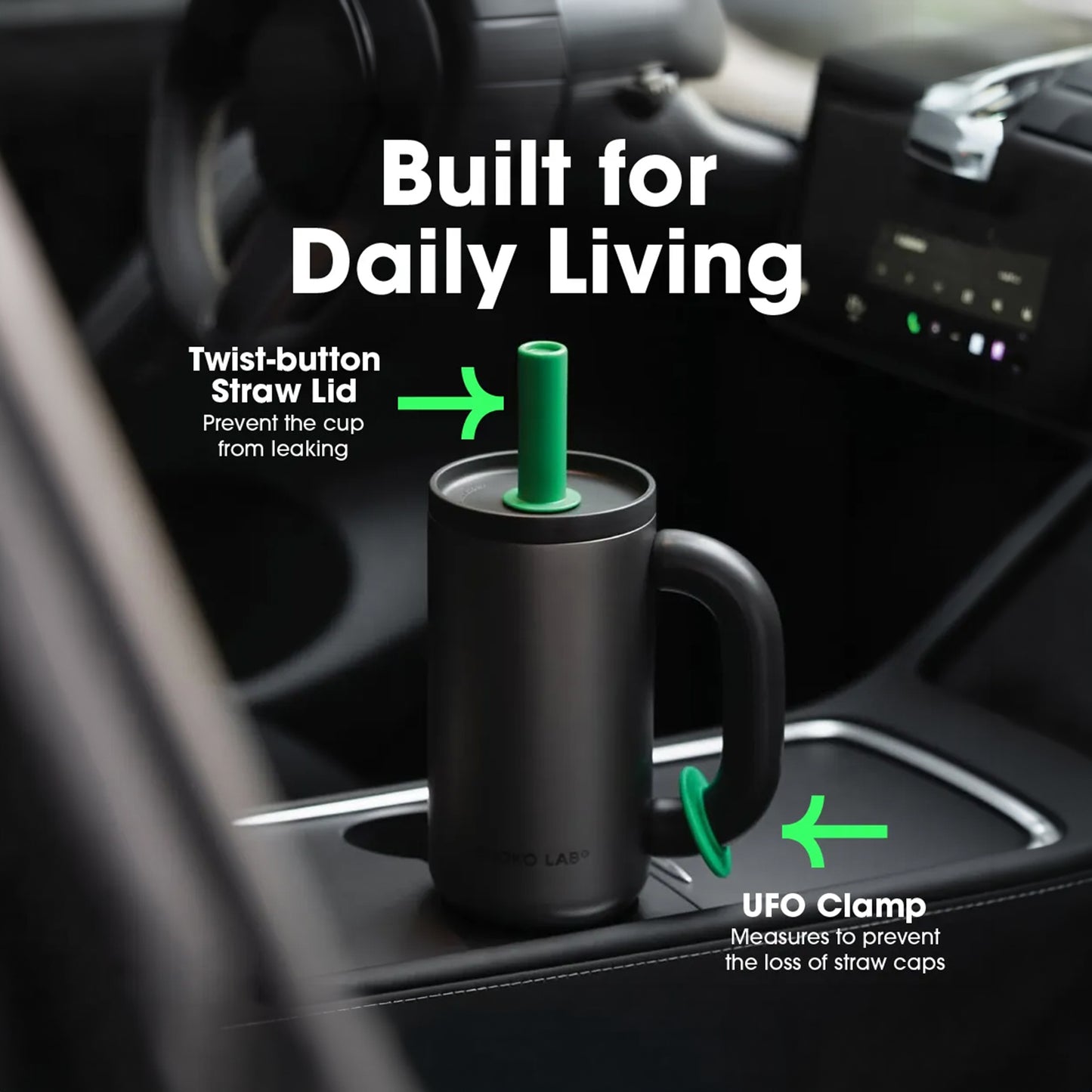 Chako Lab Bawang Tumbler Titanium (Matte Black)