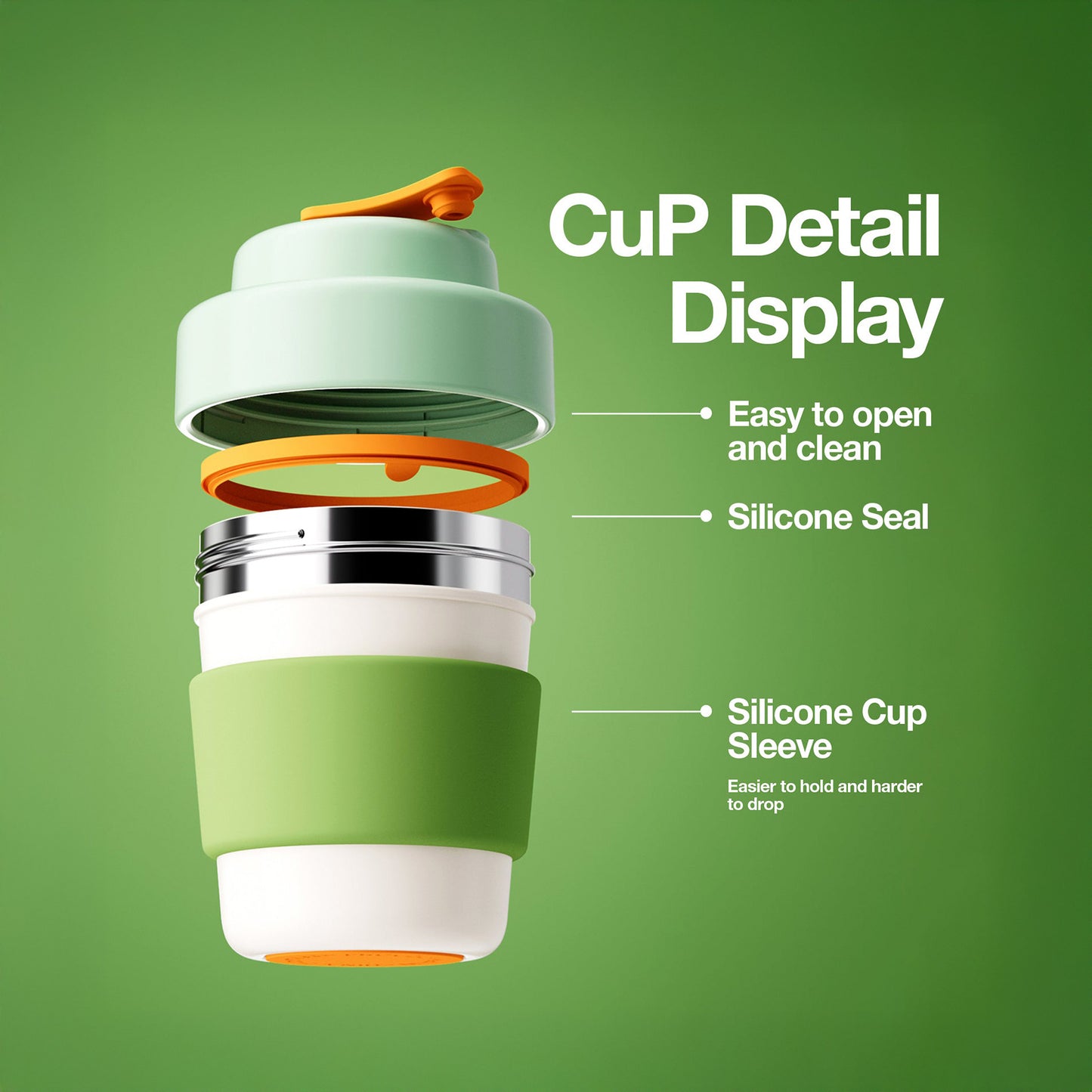 Chako Lab Coffee Mug (Green)
