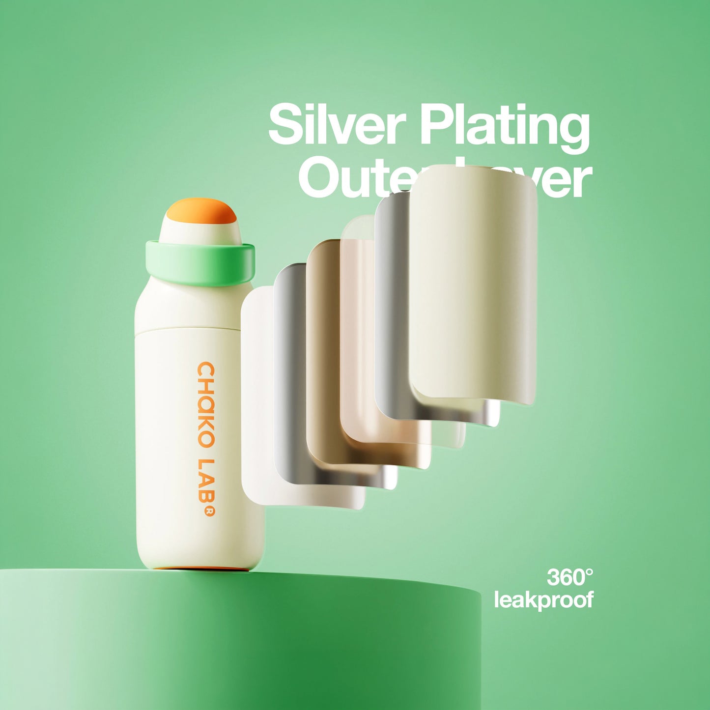Chako Lab Kada Bottle 550ml (Mini Cantaloupe)