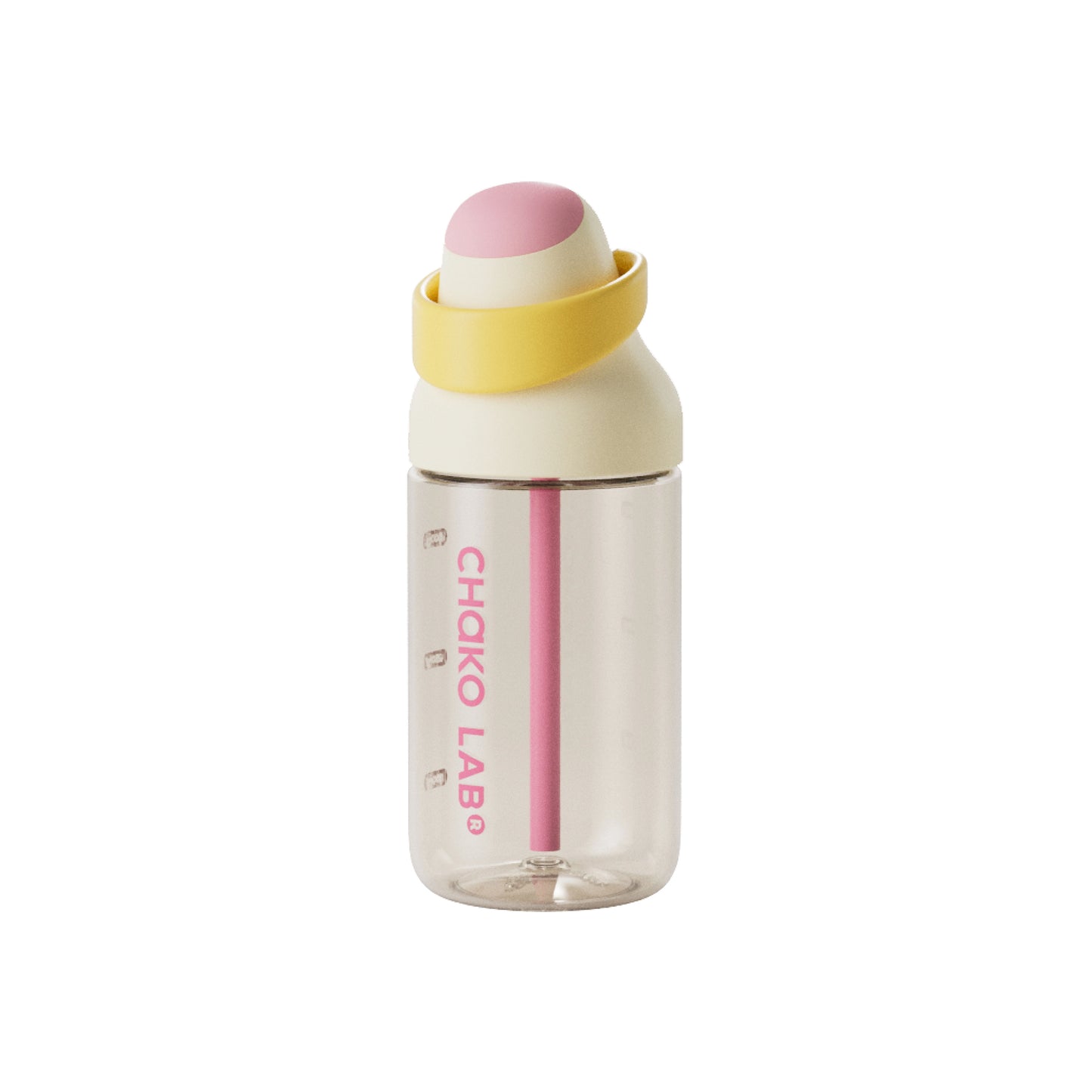 Chako Lab Kada Bottle 550ml PPSU (White & Yellow)