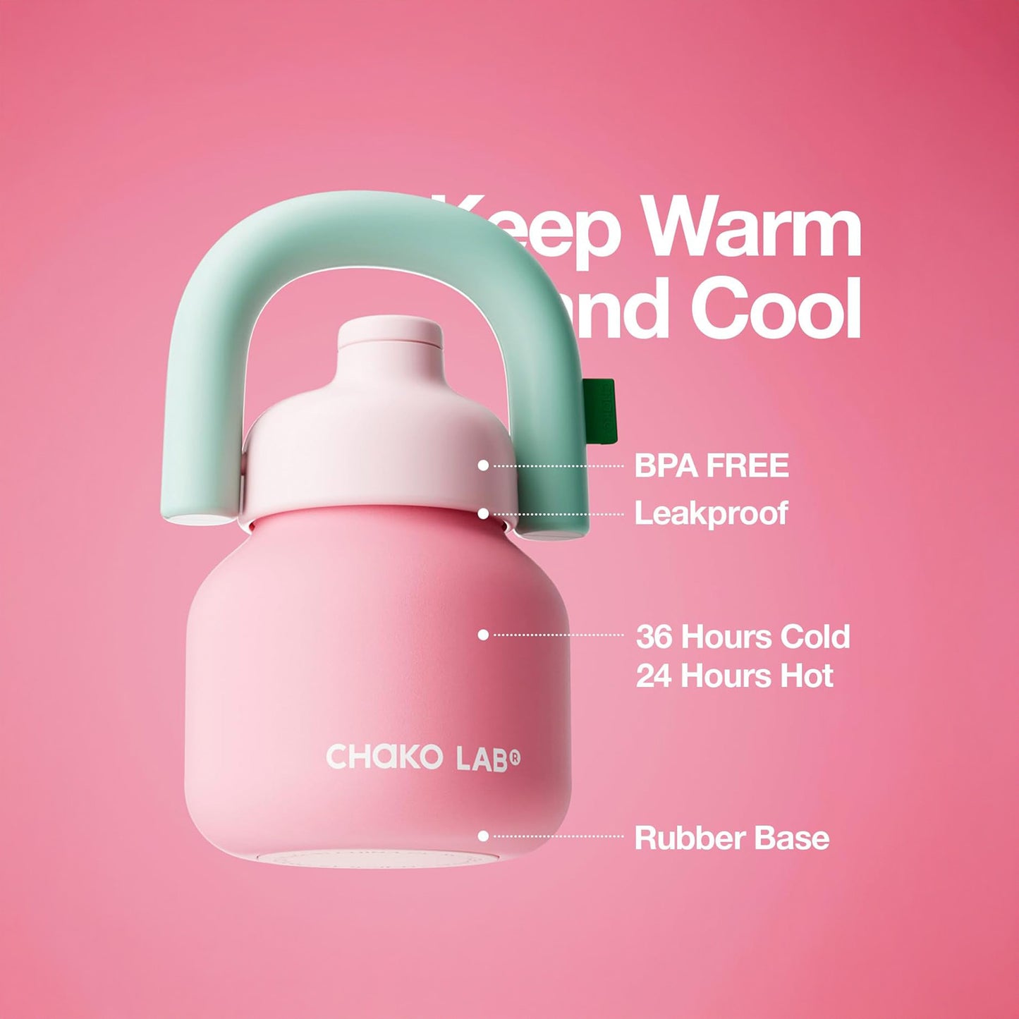Chako Lab LinLin Kettle (Pink & Blue)