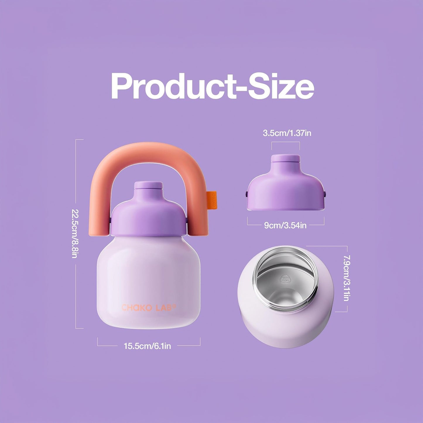 Chako Lab LinLin Kettle (Purple & Orange)