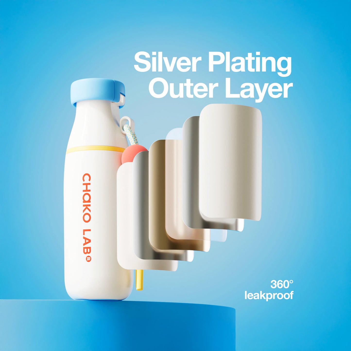 Chako Lab Milk Pod (أزرق وأبيض)