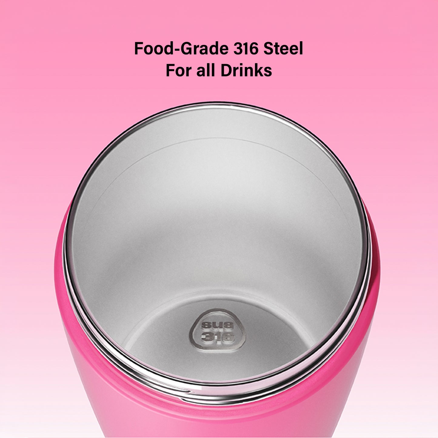 Chako Lab Split Cup 570ml (Silver)