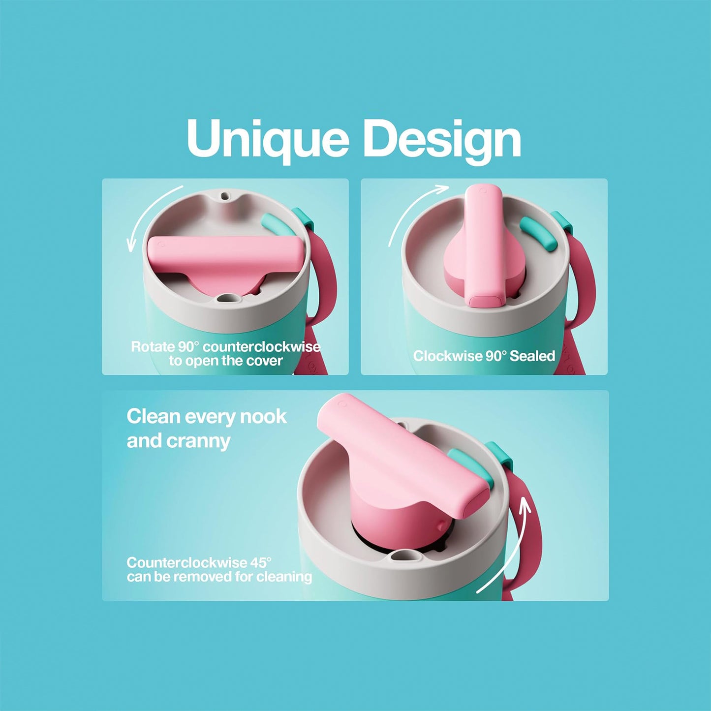 Chako Lab Twist Tumbler (Blue & Pink)