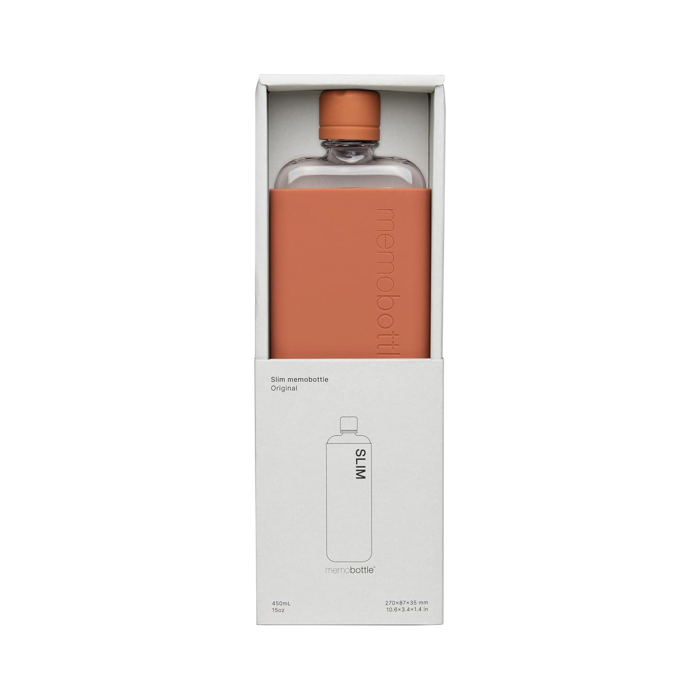 Slim Memobottle (Bundle) Terracotta