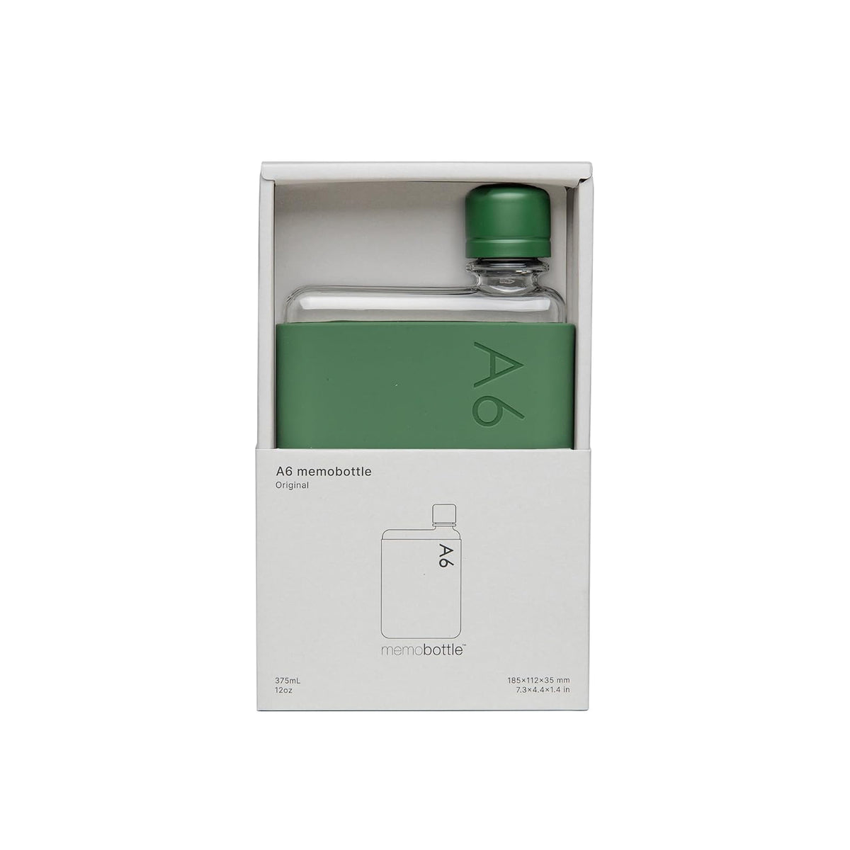 A6 Memobottle Bundle (Moss Green)