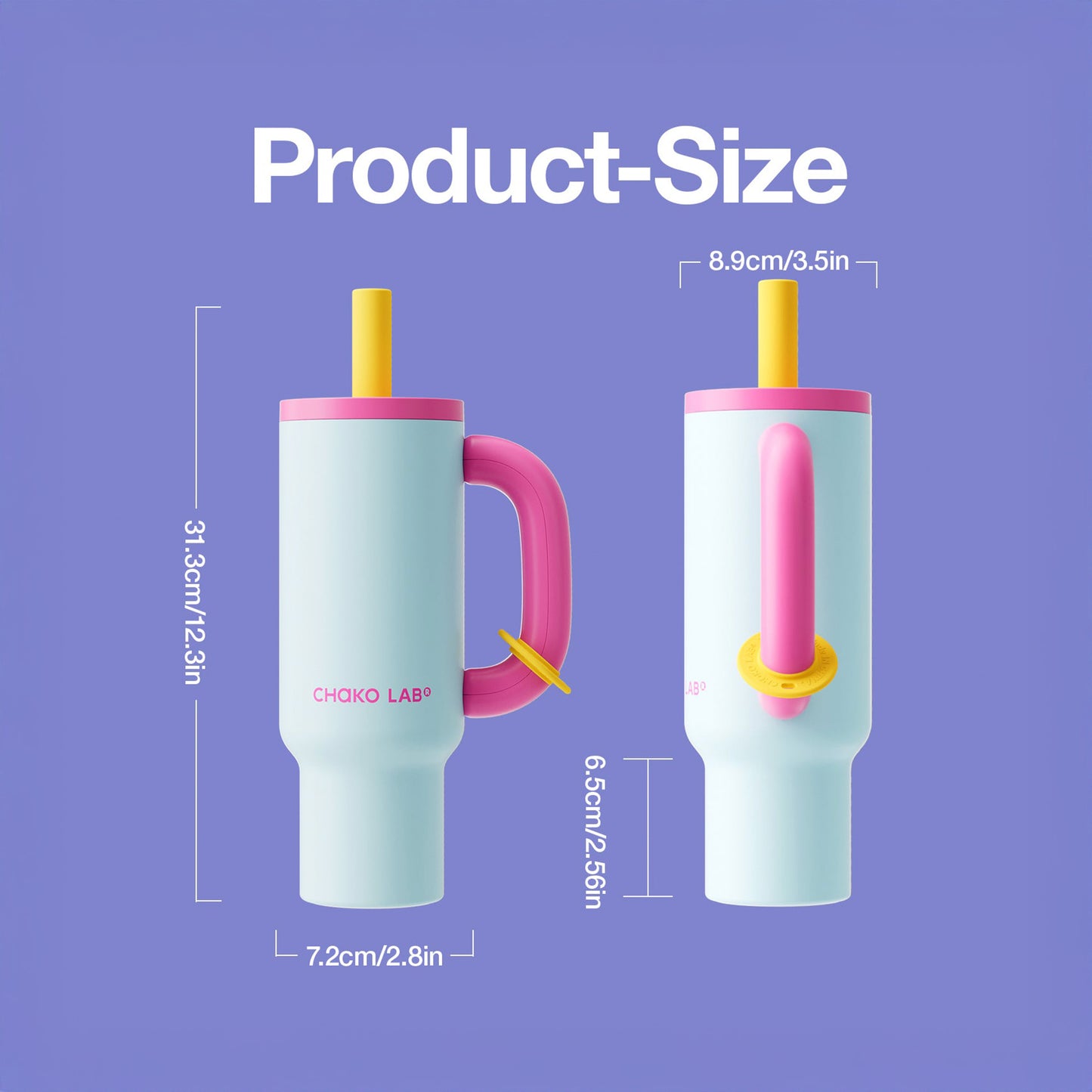 Chako Lab Bawang Cup (Blue & Pink)