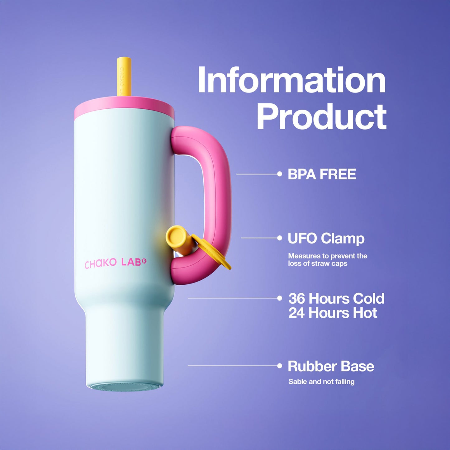 Chako Lab Bawang Cup (Blue & Pink)