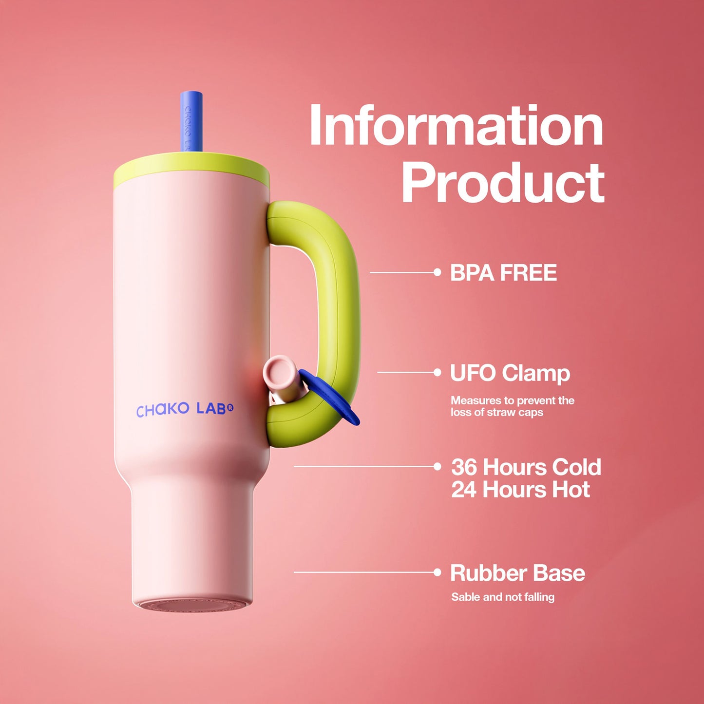 Chako Lab Bawang Cup (Pink & Green)