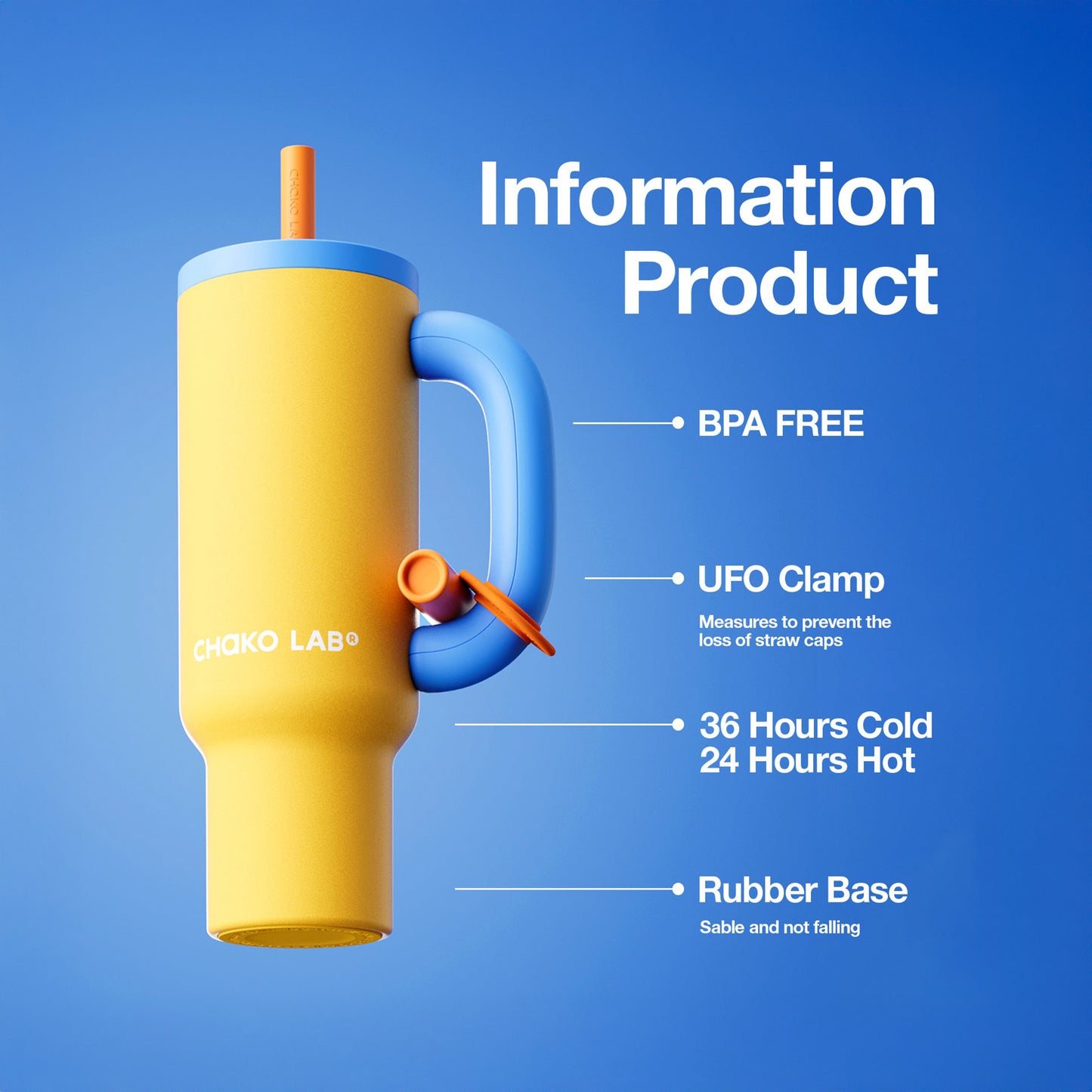 Chako Lab Bawang Cup (Yellow & Blue)