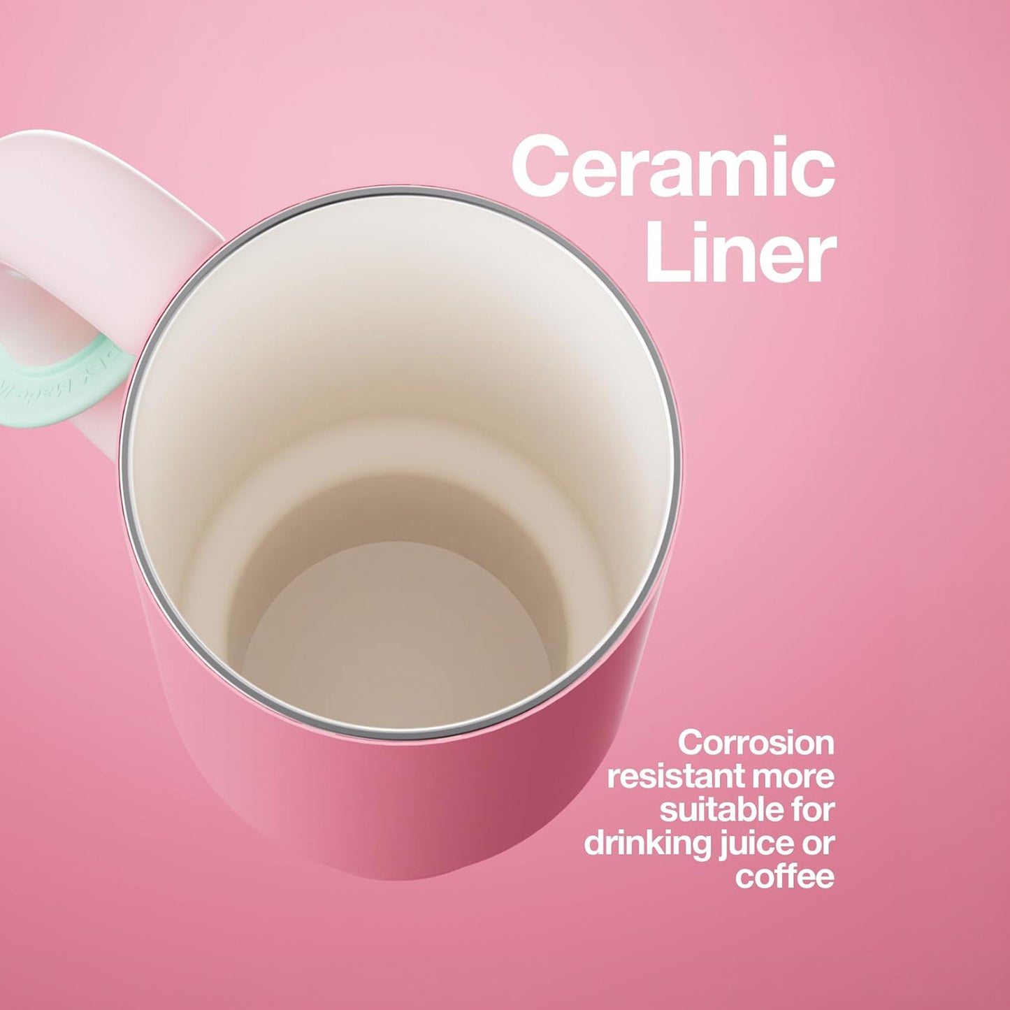 ChakoLab Bawang Tumbler Ceramic (Pink & Mint)