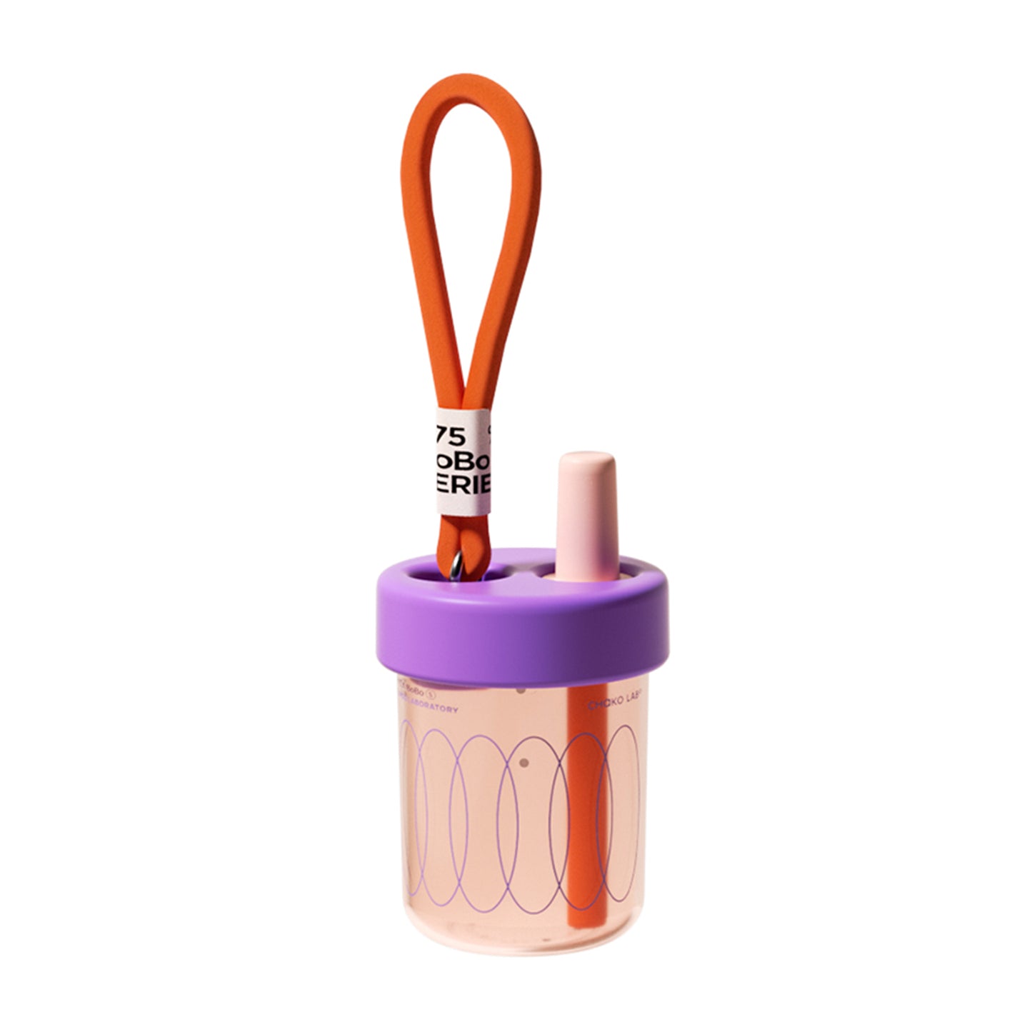 Chako Lab Bobo Plastic Cup (Pink)