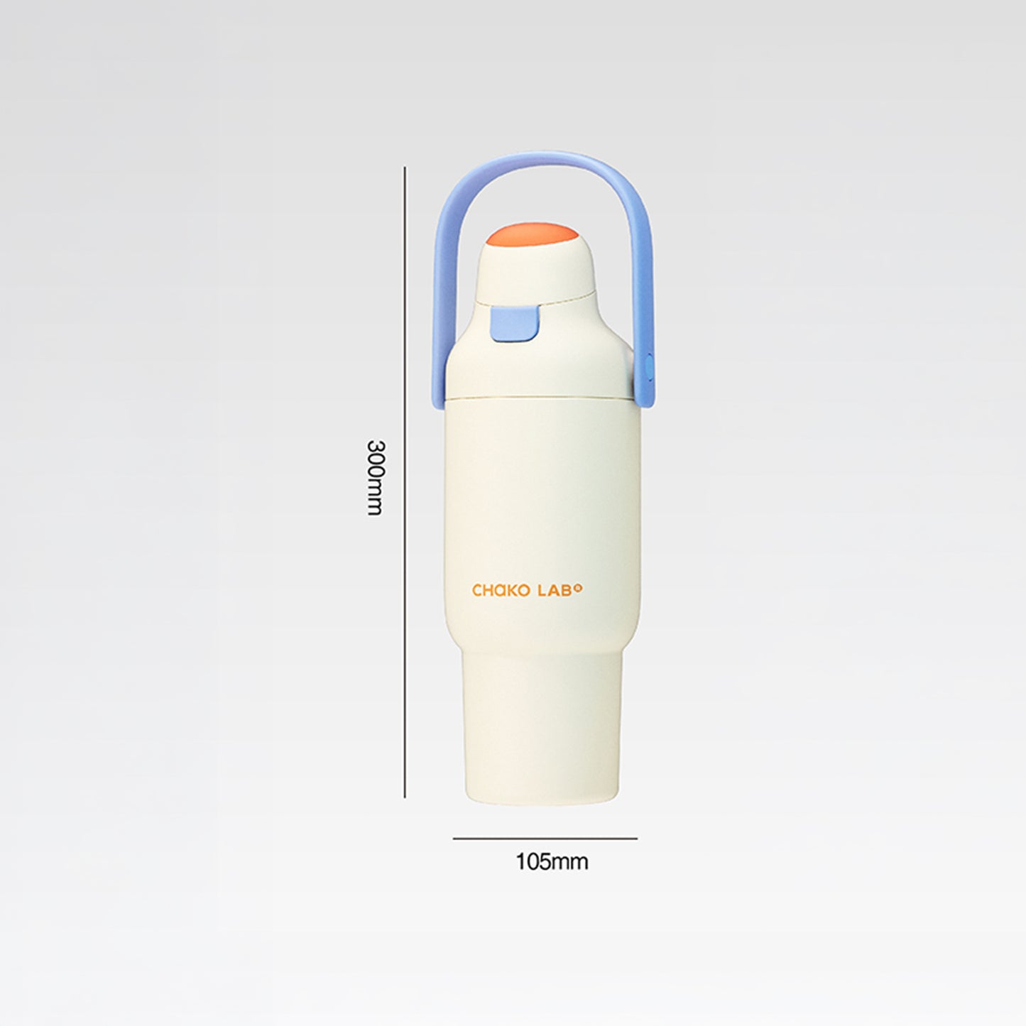 Chako Lab CarryGo Tumbler 870ml (White)