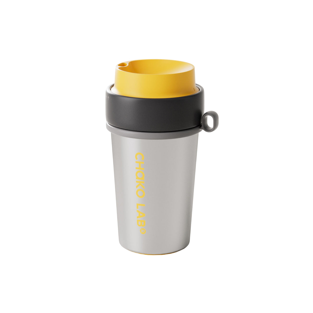 Chako Lab Coffee Cup Twizo 500ml Stainless Steel (Silver)