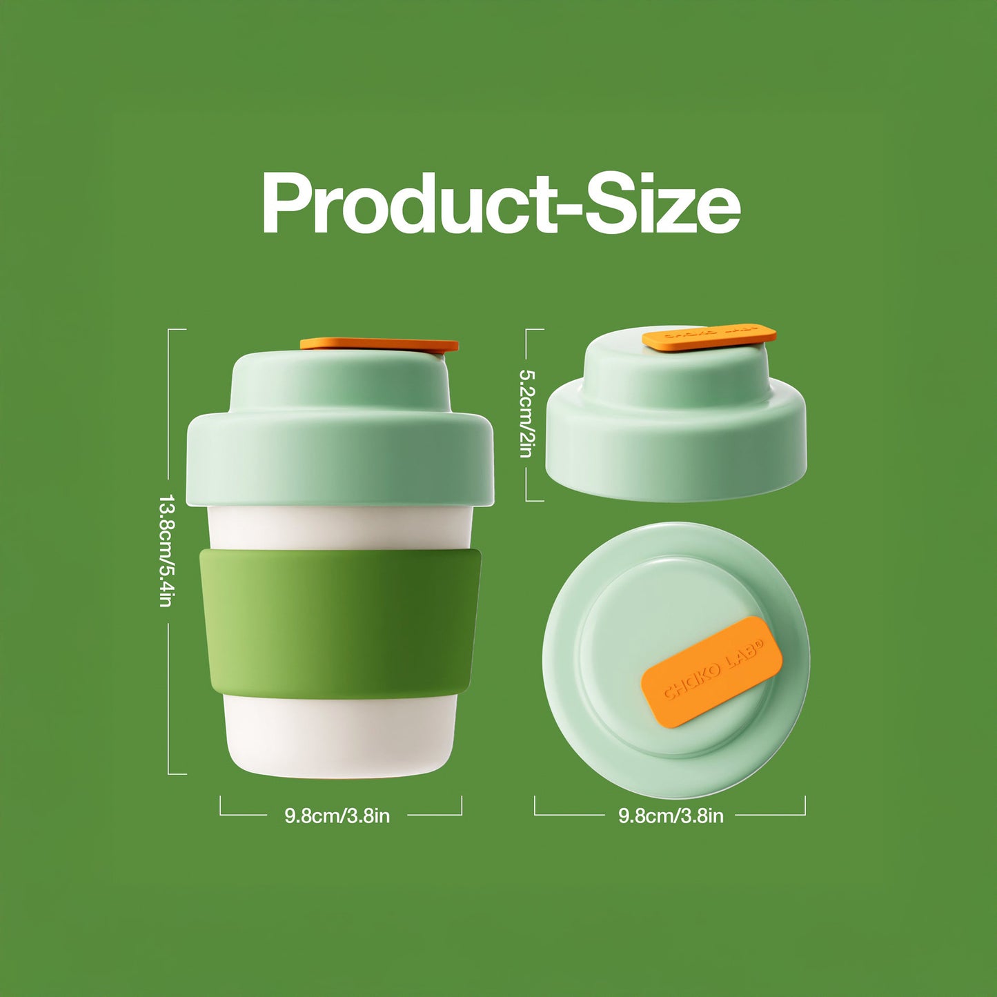 Chako Lab Coffee Mug (Green)