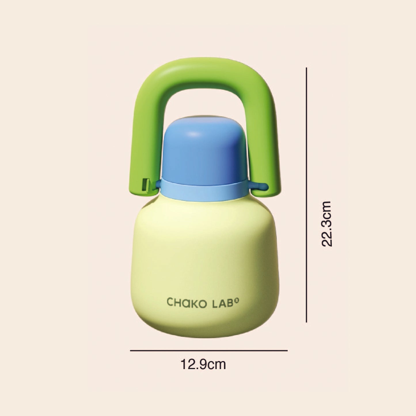 Chako Lab Hanging Pot (White & Blue)