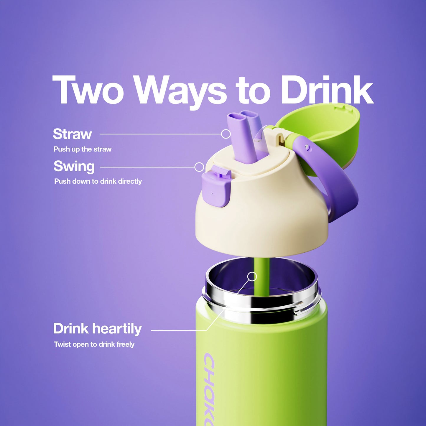 Chako Lab Kada Bottle 550ml (Little Buzz)