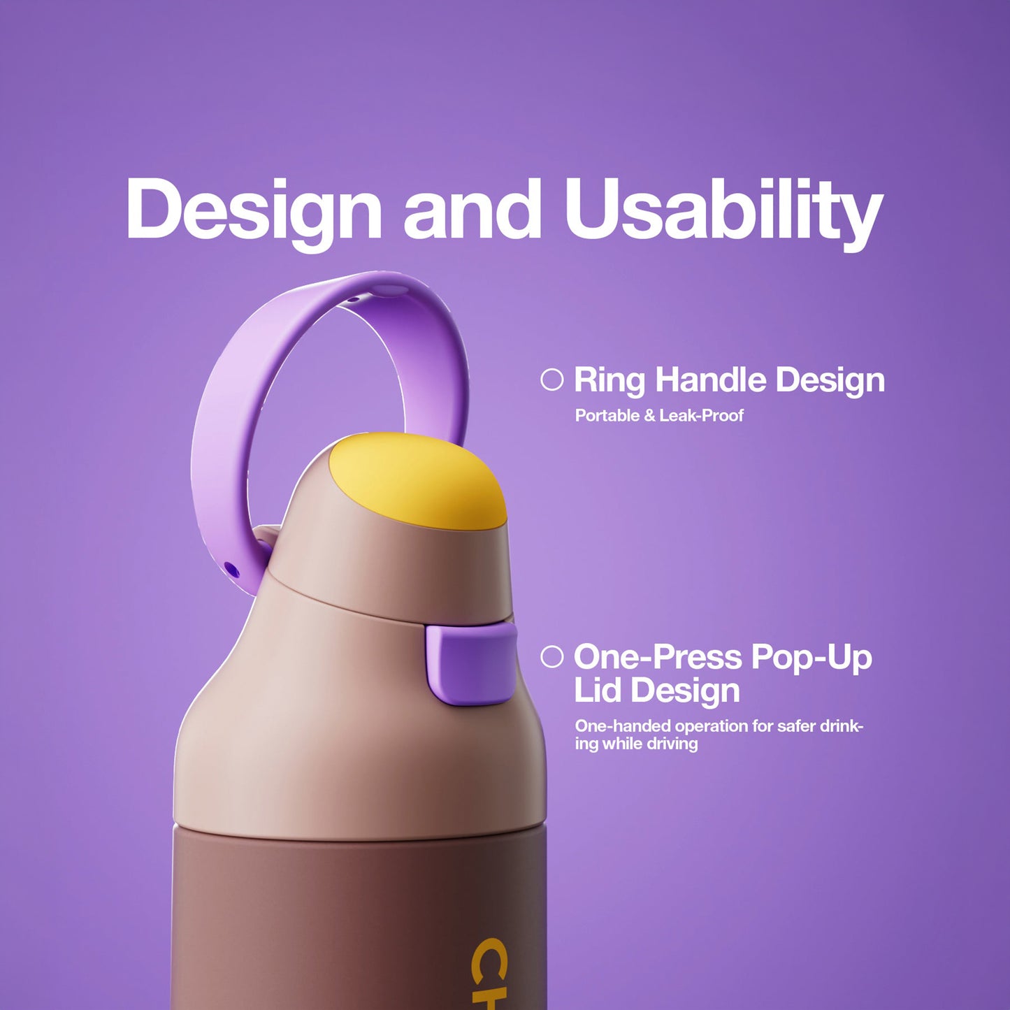 Chako Lab Kada Bottle 550ml (Taro Coco)