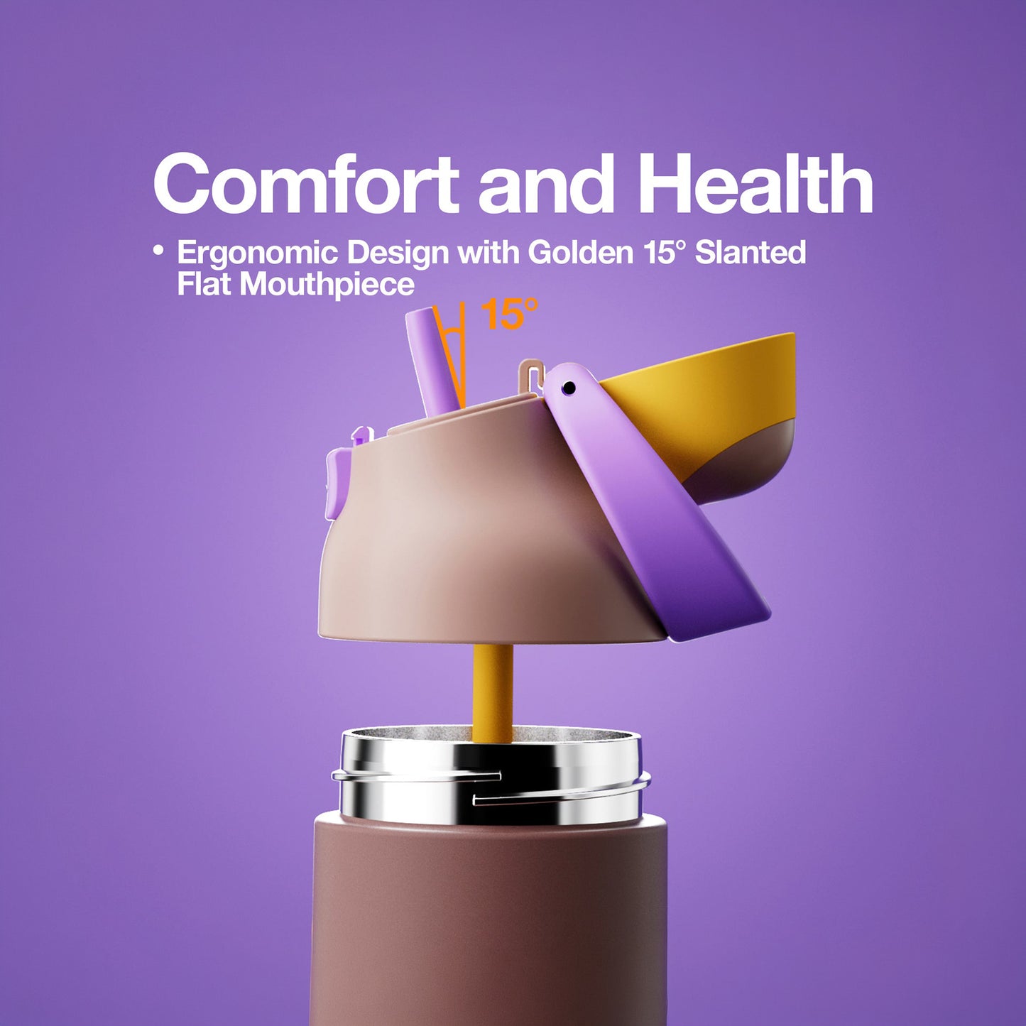 Chako Lab Kada Bottle 550ml (Taro Coco)