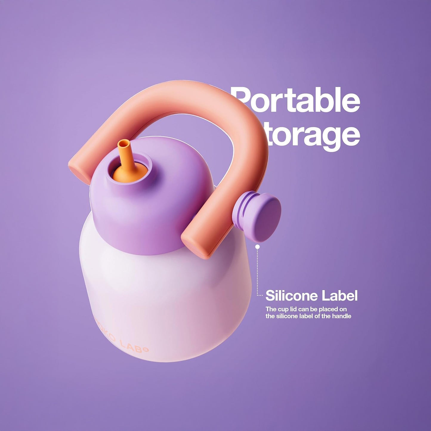 Chako Lab LinLin Kettle (Purple & Orange)