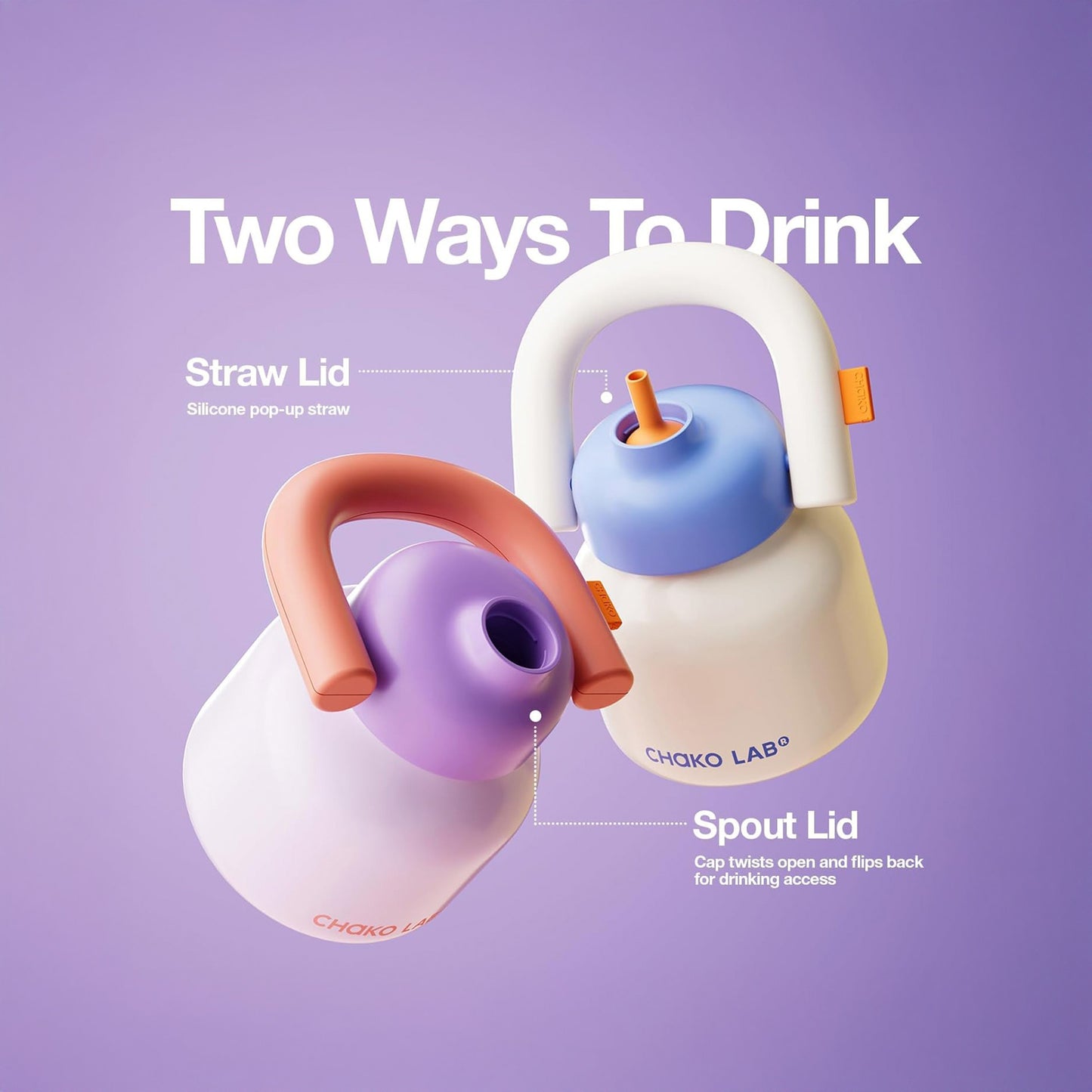 Chako Lab LinLin Kettle (Purple & Orange)
