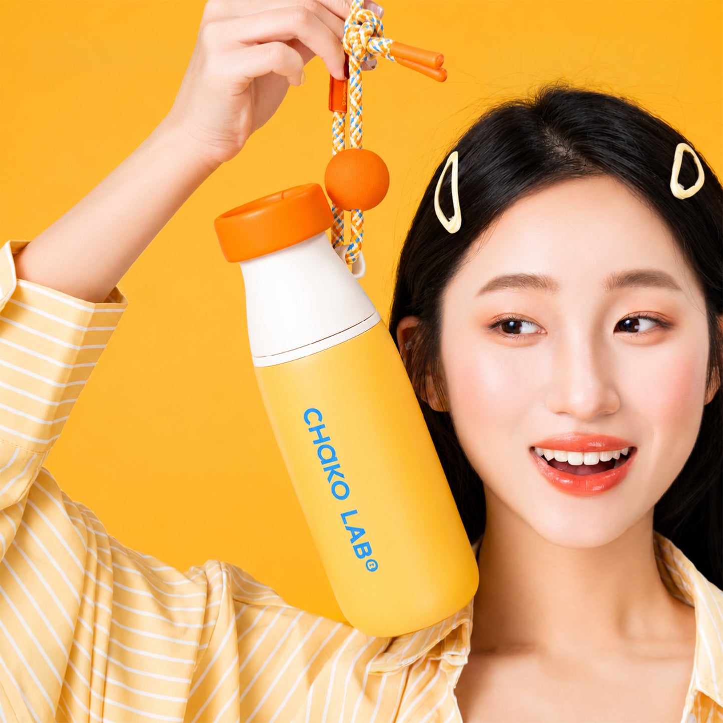 Chako Lab MilkMate Tumbler Handle (Yellow)