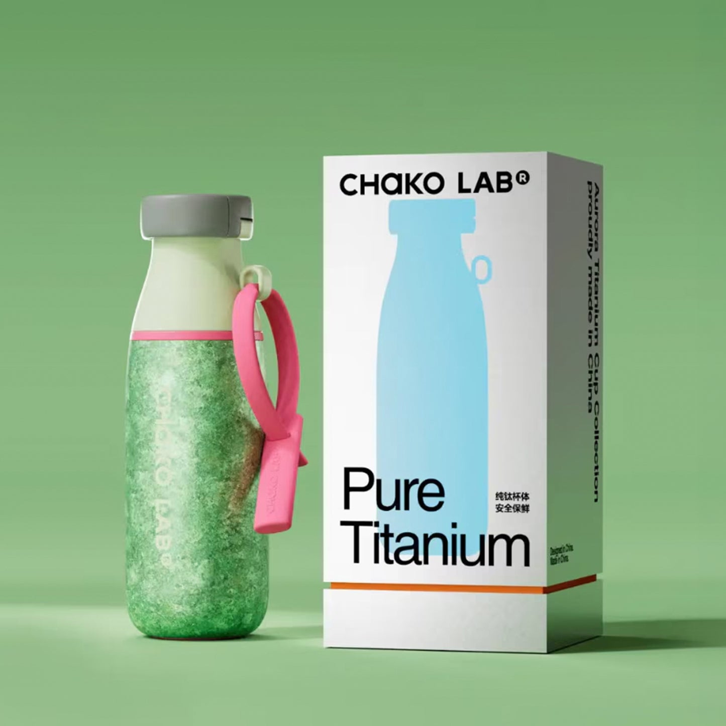 Chako Lab Milk Pod Titanium Frosty 520ml (Aurora)