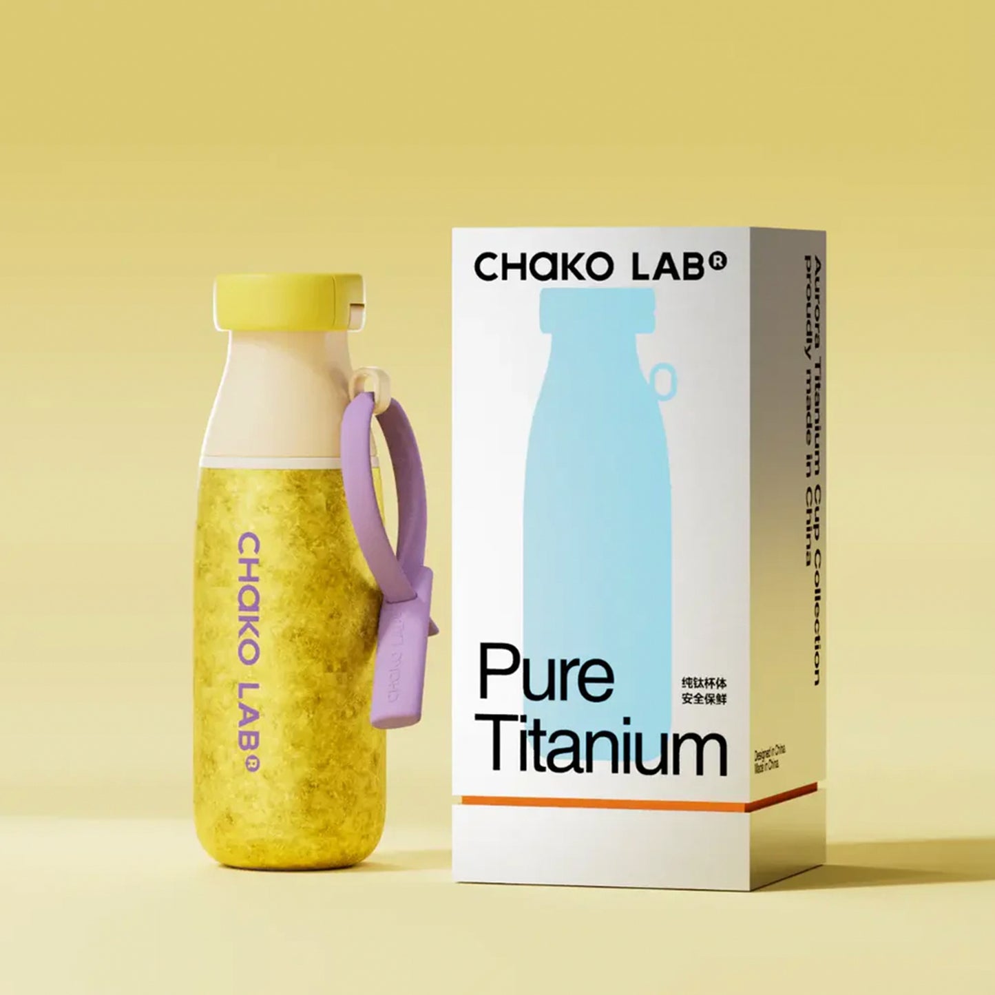 Chako Lab Milk Pod Titanium Frosty 520ml (Grit)