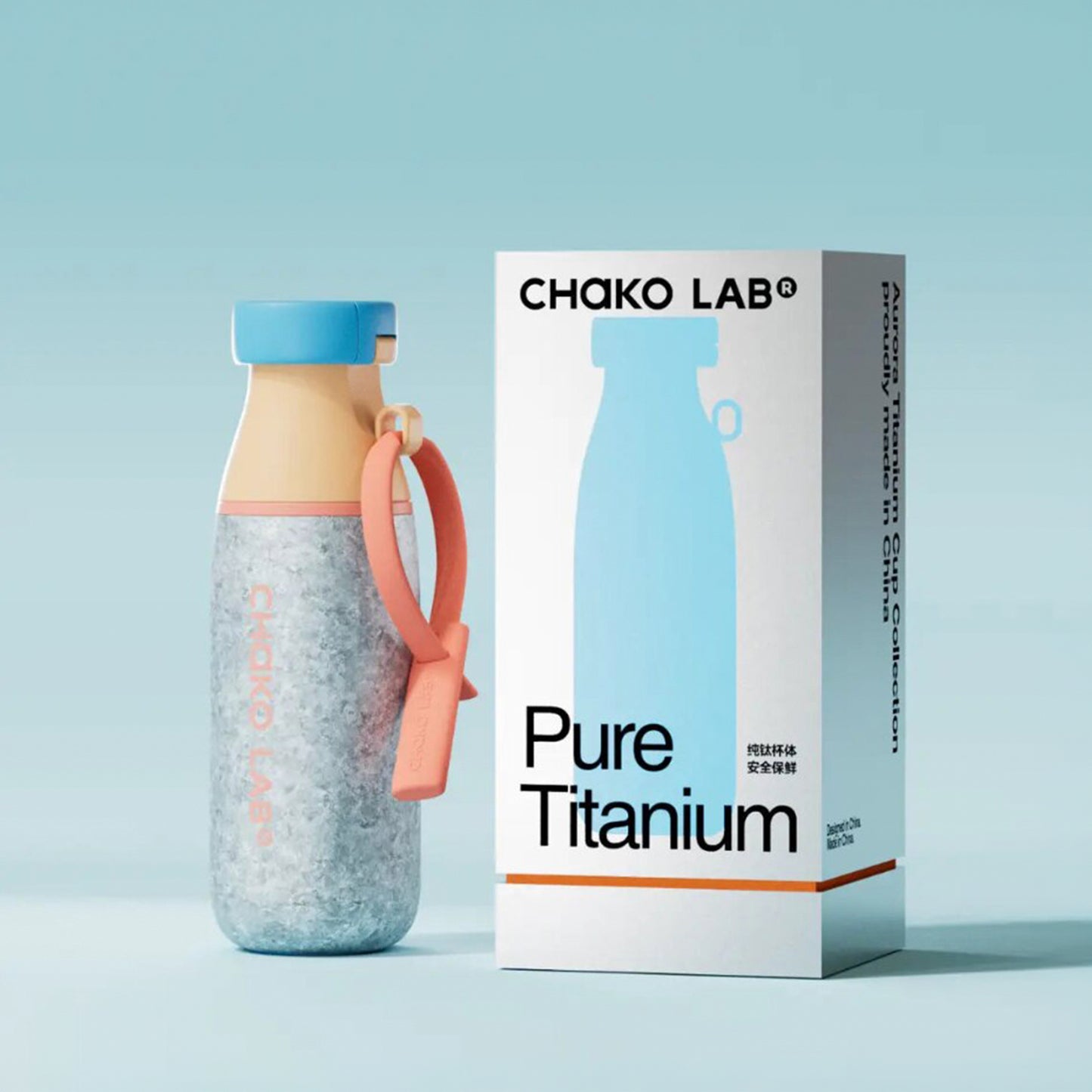 Chako Lab Milk Pod Titanium Frosty 520ml (Iceland)