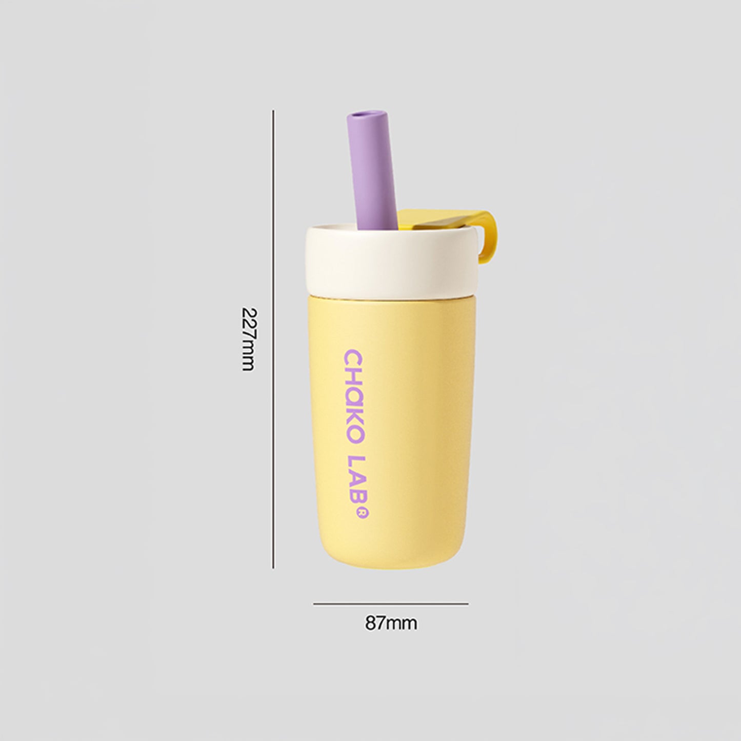 Chako Lab Split Cup 570ml (Silver)