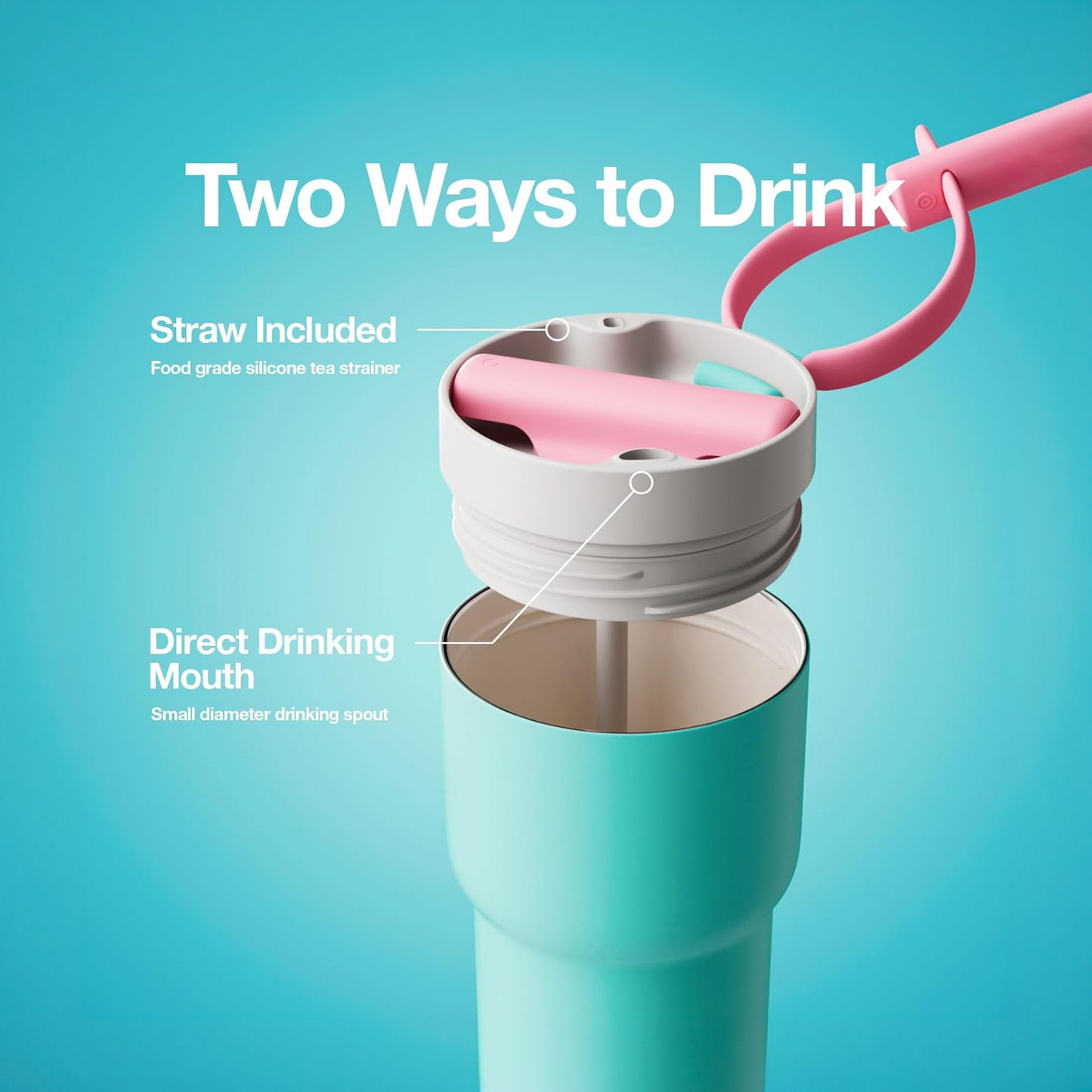 Chako Lab Twist Tumbler (Blue & Pink)