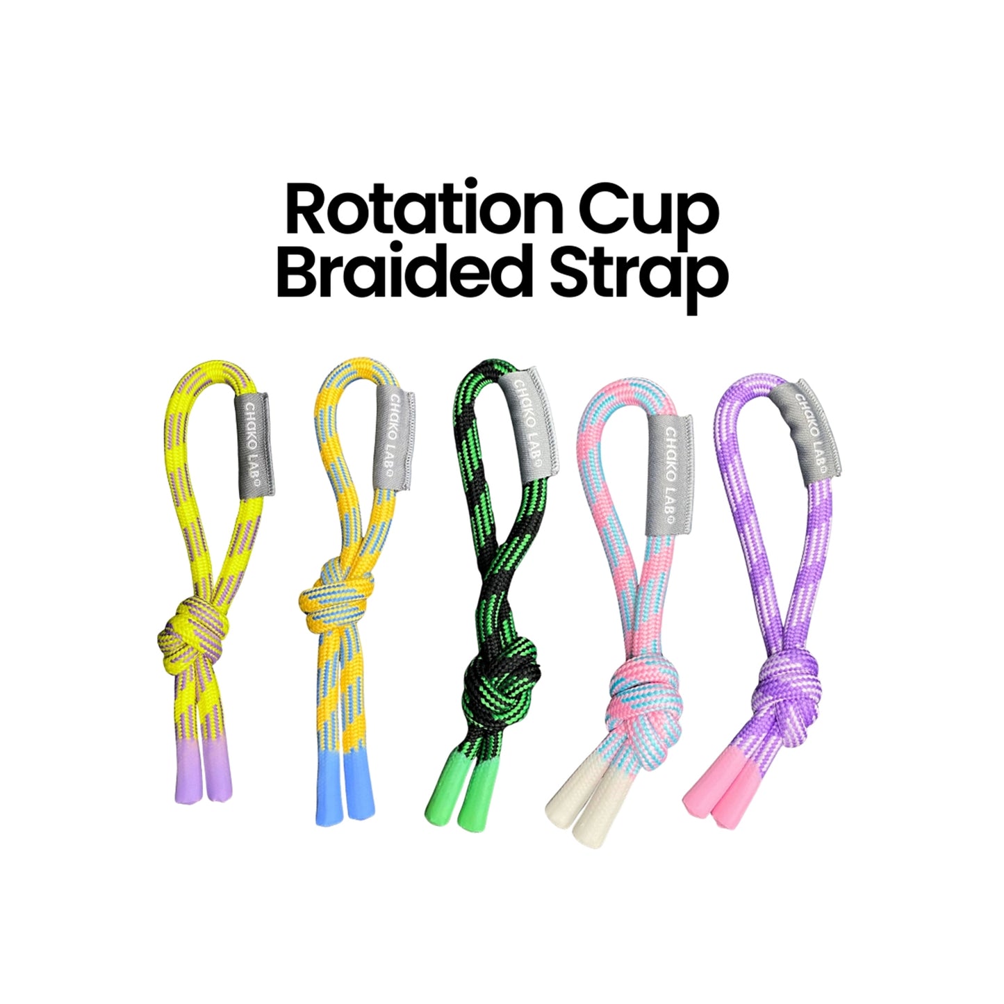 Chako Lab Twist Tumbler Handle (Yellow Purple)
