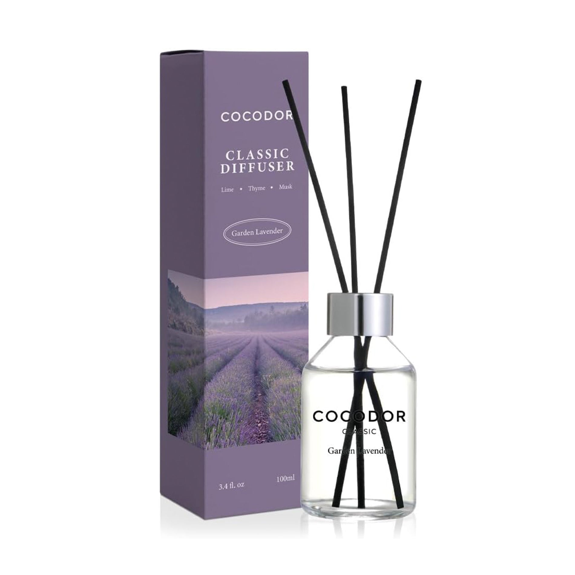 Cocodor Classic Diffuser - Garden Lavender 100ml