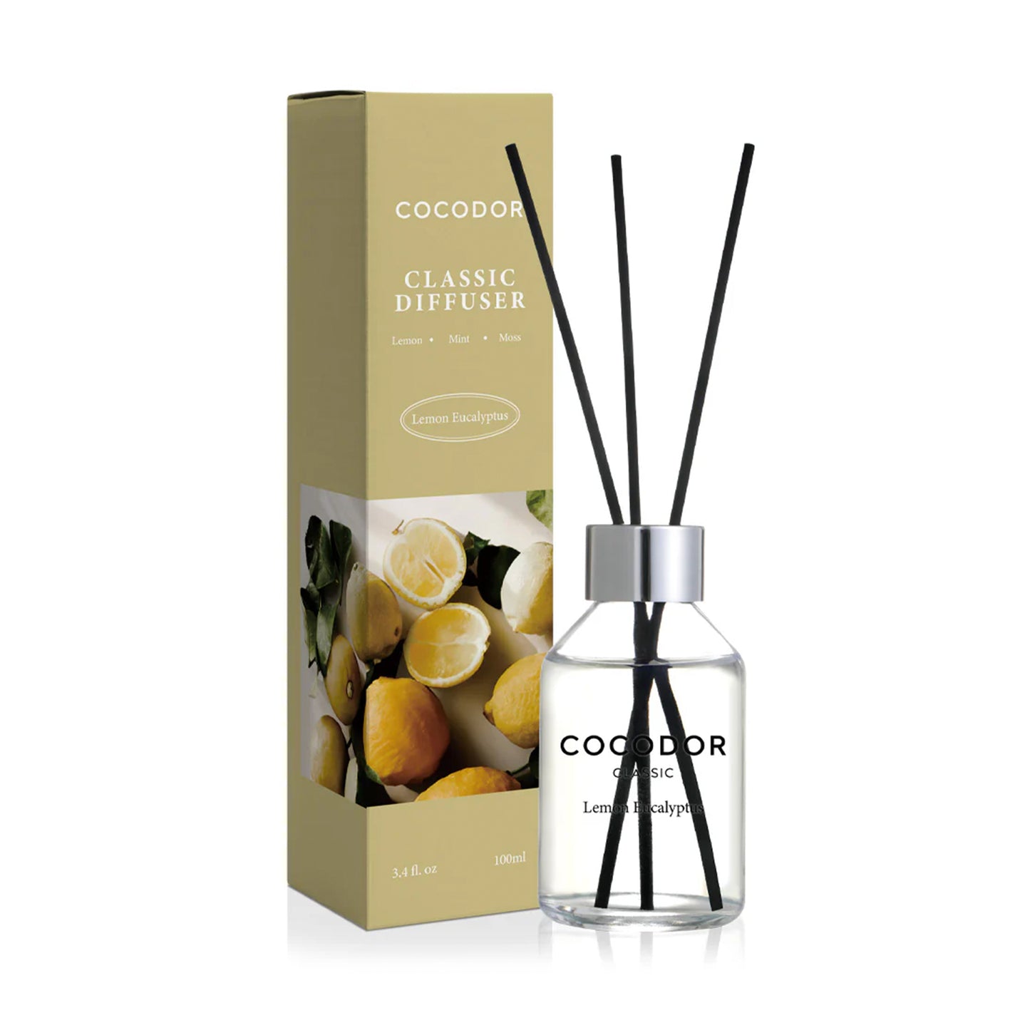 Cocodor Classic Diffuser - Lemon Eucalyptus 100ml