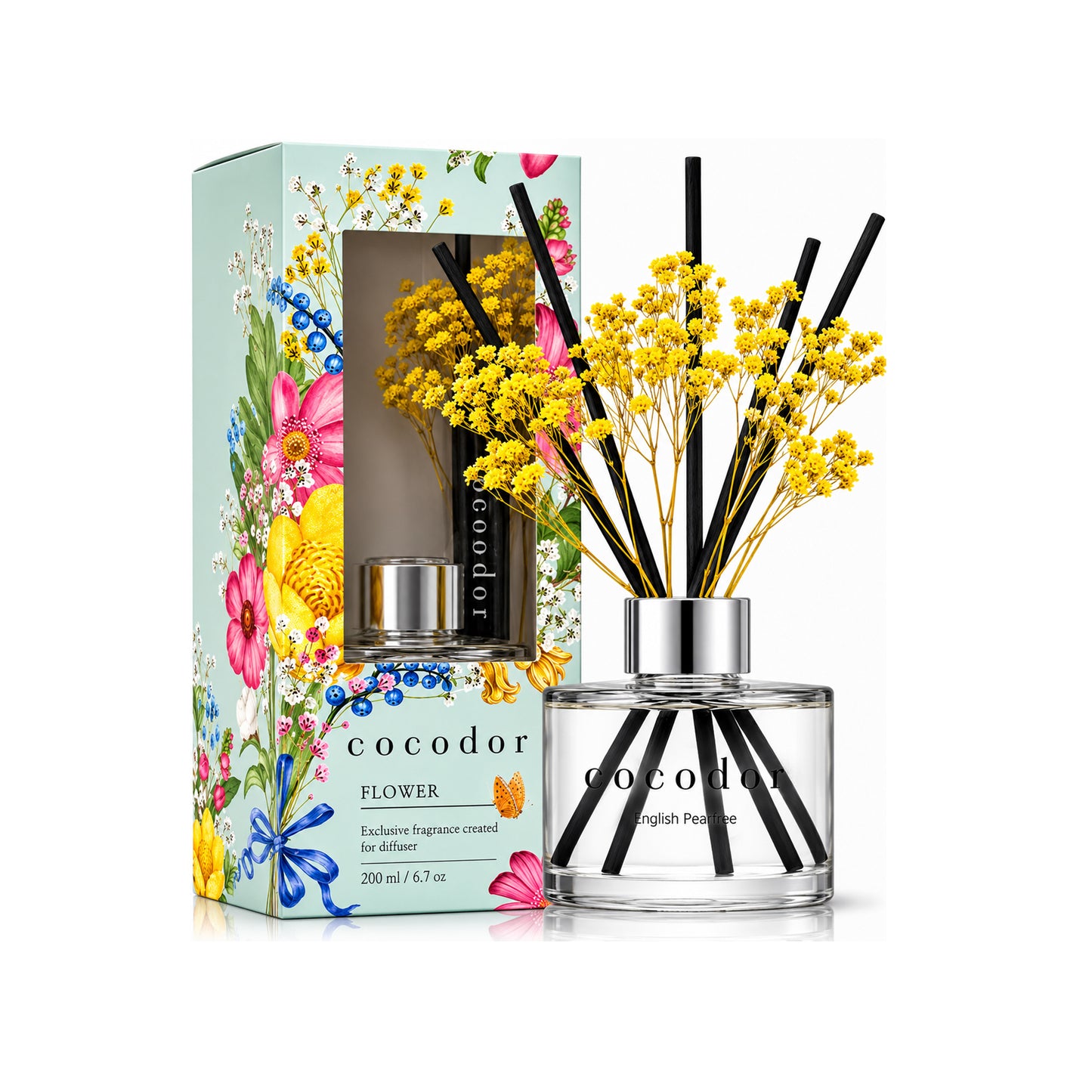 Cocodor Real Flower Diffuser - English Pearfree 200ml
