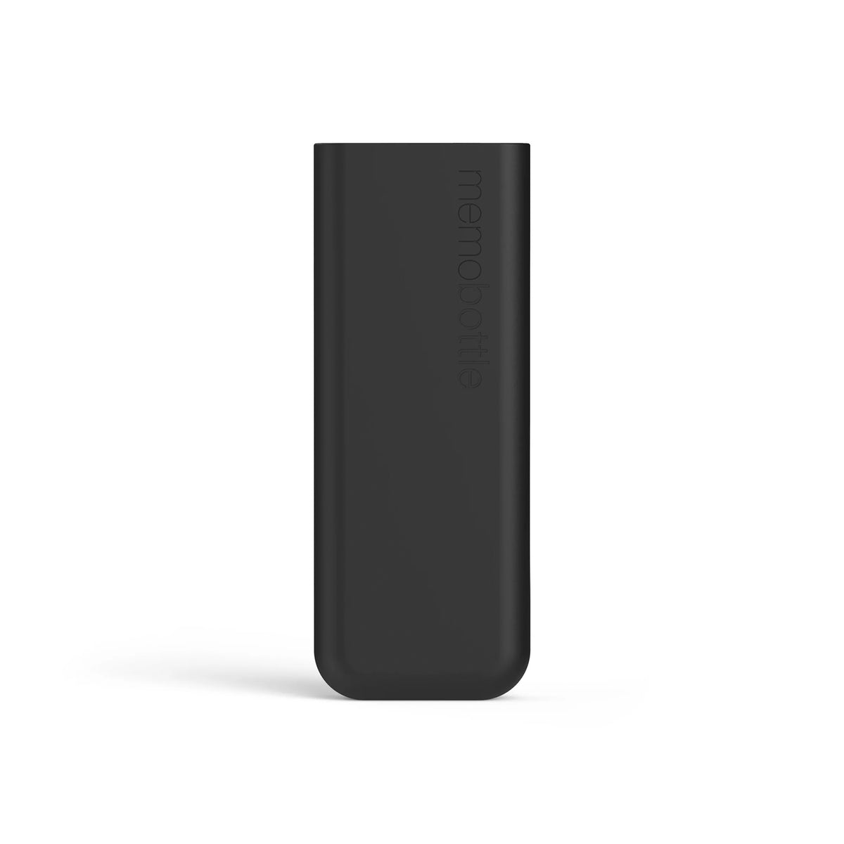 غطاء سيليكون لزجاجة Memobottle النحيفة (لون الحبر الأسود)