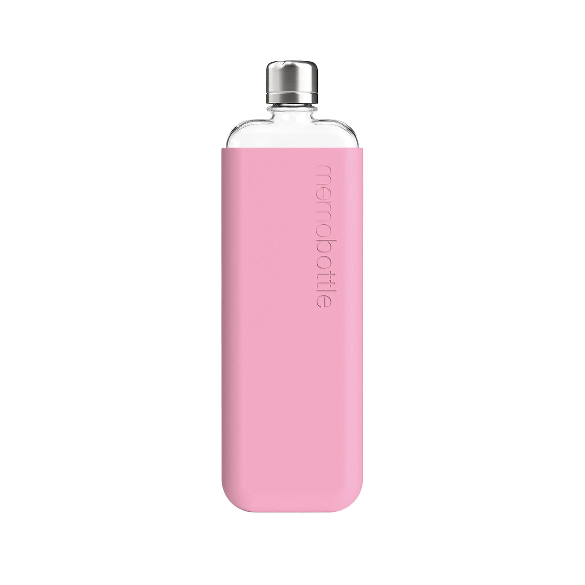 غلاف سيليكون لزجاجة Memobottle النحيفة (لون زهر الكرز)