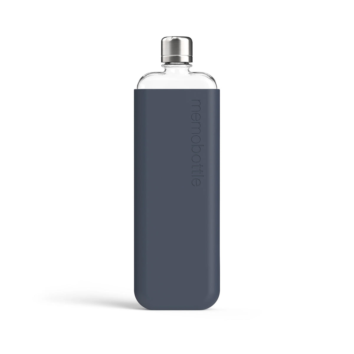 غلاف سيليكون لزجاجة Memobottle النحيفة (أزرق داكن)