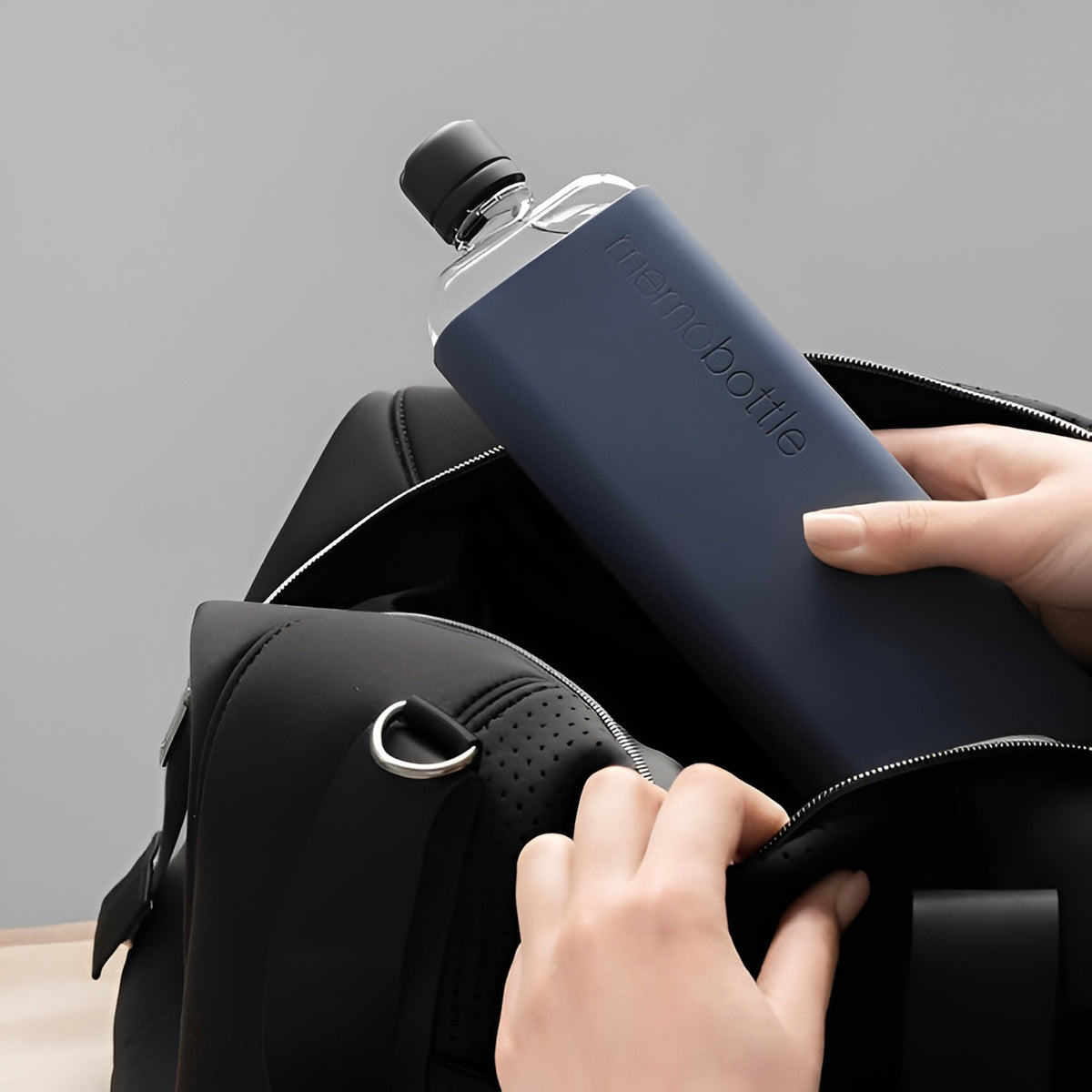 Memobottle SLIM Silicone Sleeve (Midnight Blue)