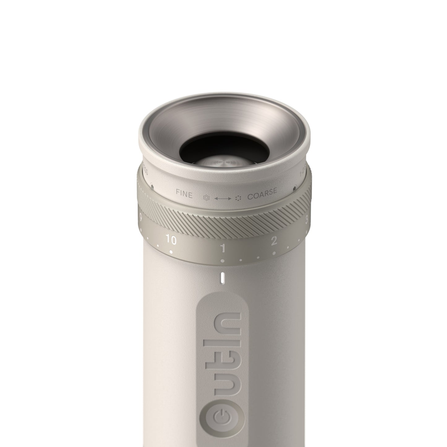 OutIn Fino Portable Coffee Grinder Machine (Sand Stone White)