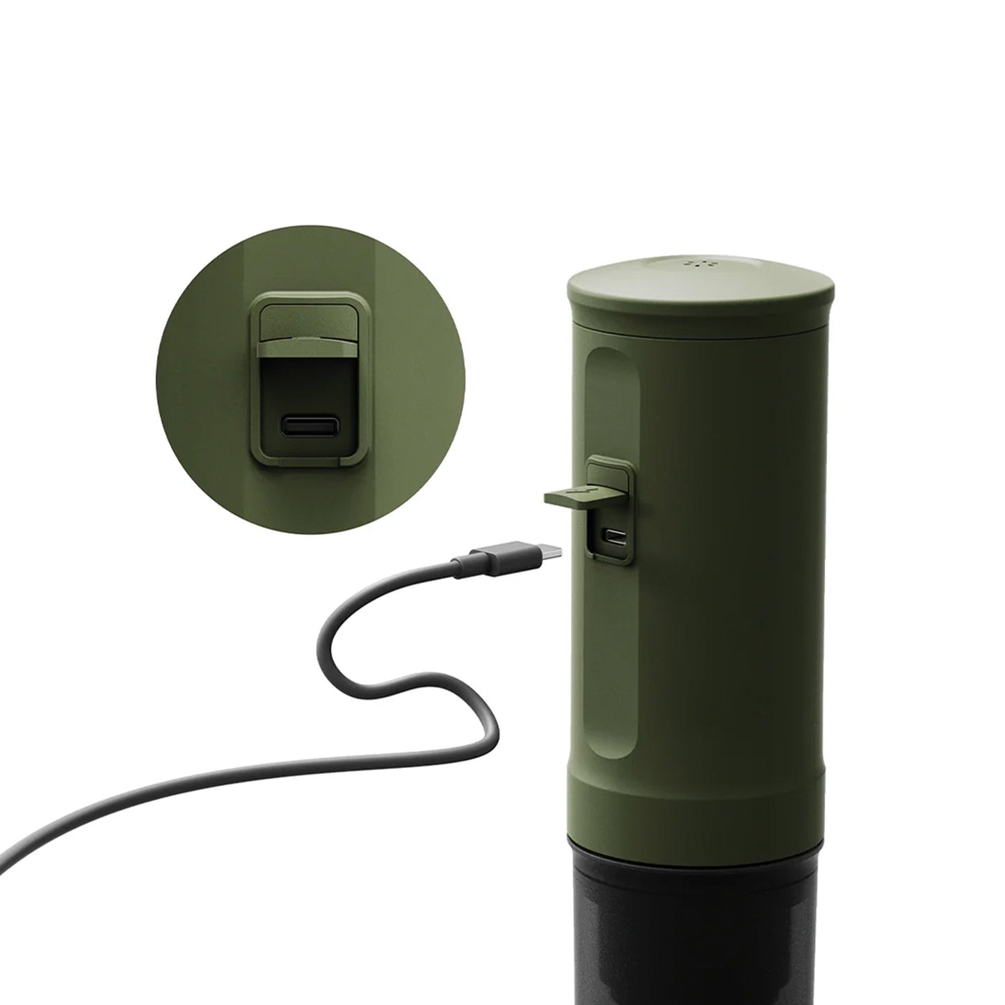 OutIn Nano Portable Espresso Machine (Forest Green)