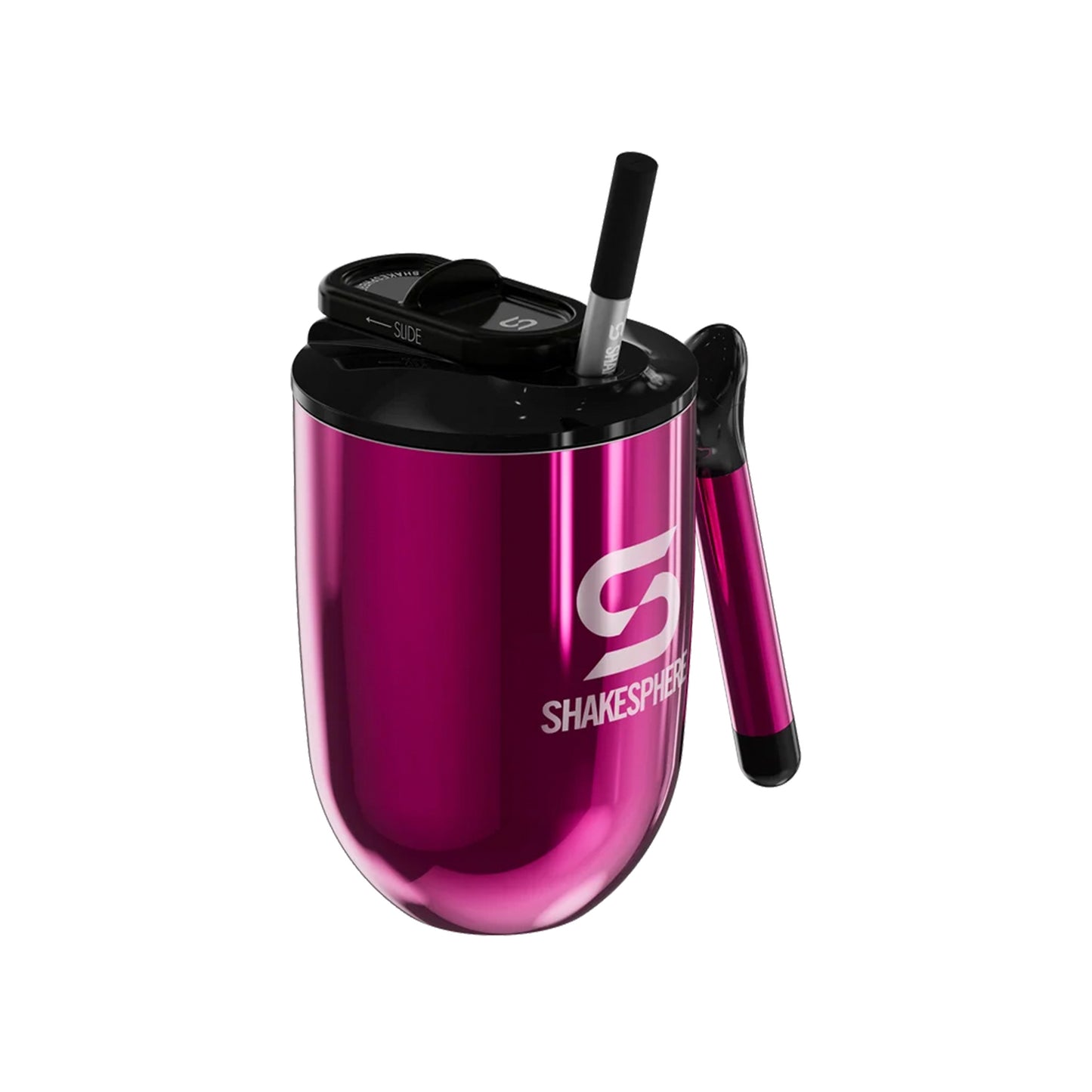 ShakeSphere Thermal Coffee Cup 454ml (Mirror Pink)
