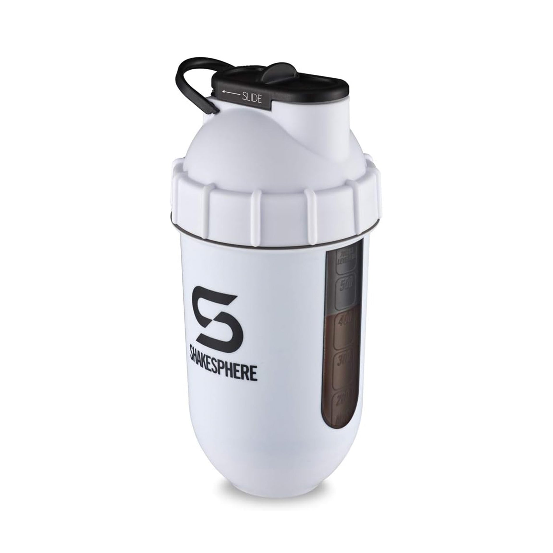 ShakeSphere Tumbler View 700ml (Matte White - Black Window)