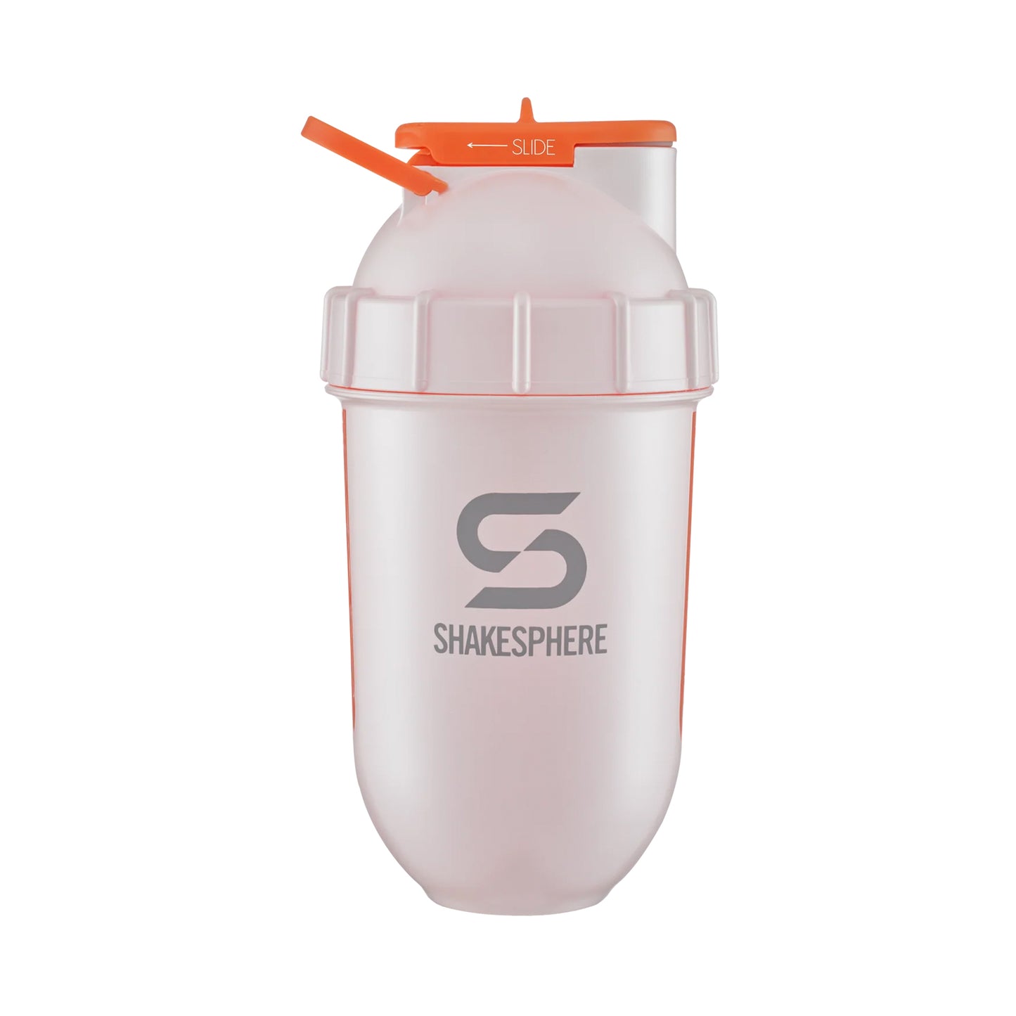 ShakeSphere Tumbler View 700ml (Pearl White  - Orange Window)