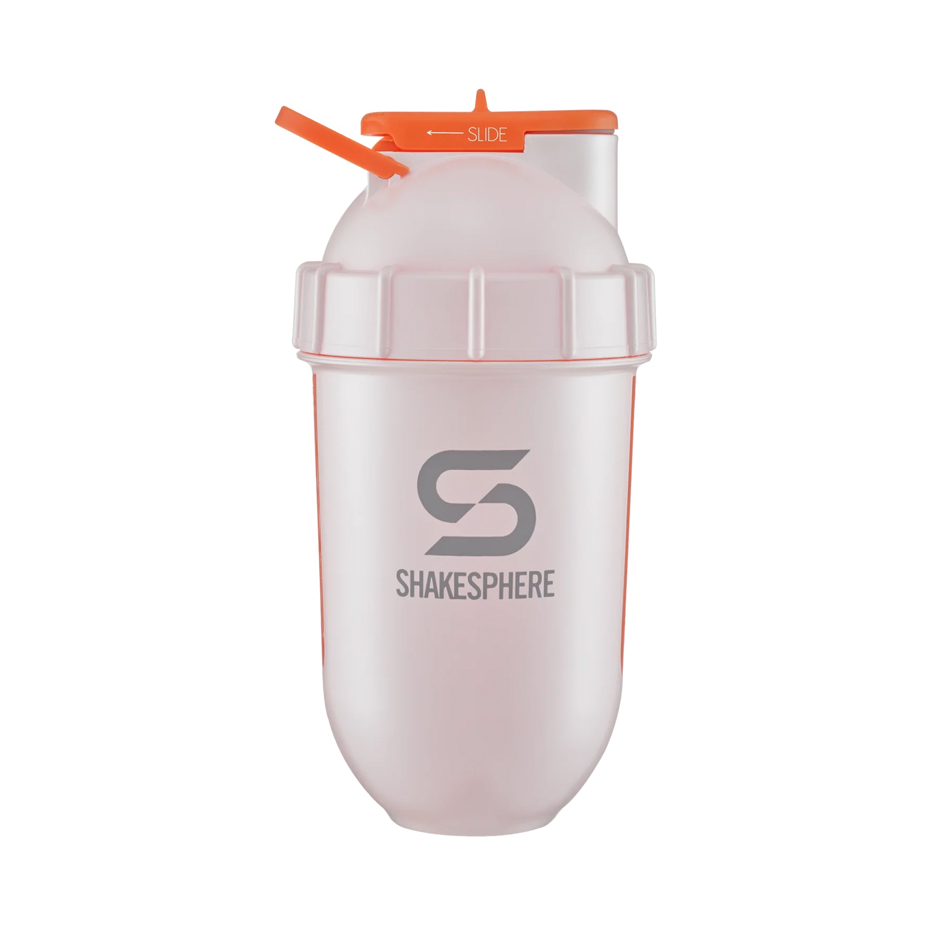 ShakeSphere Tumbler View 700ml (Pearl White  - Orange Window)